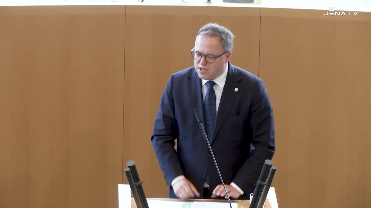 Sonderplenum die Entlassung des Innenministers Georg Maier 16.01.2026 Sonderplenum die Entlassung des Innenministers Georg Maier 16.01.2026