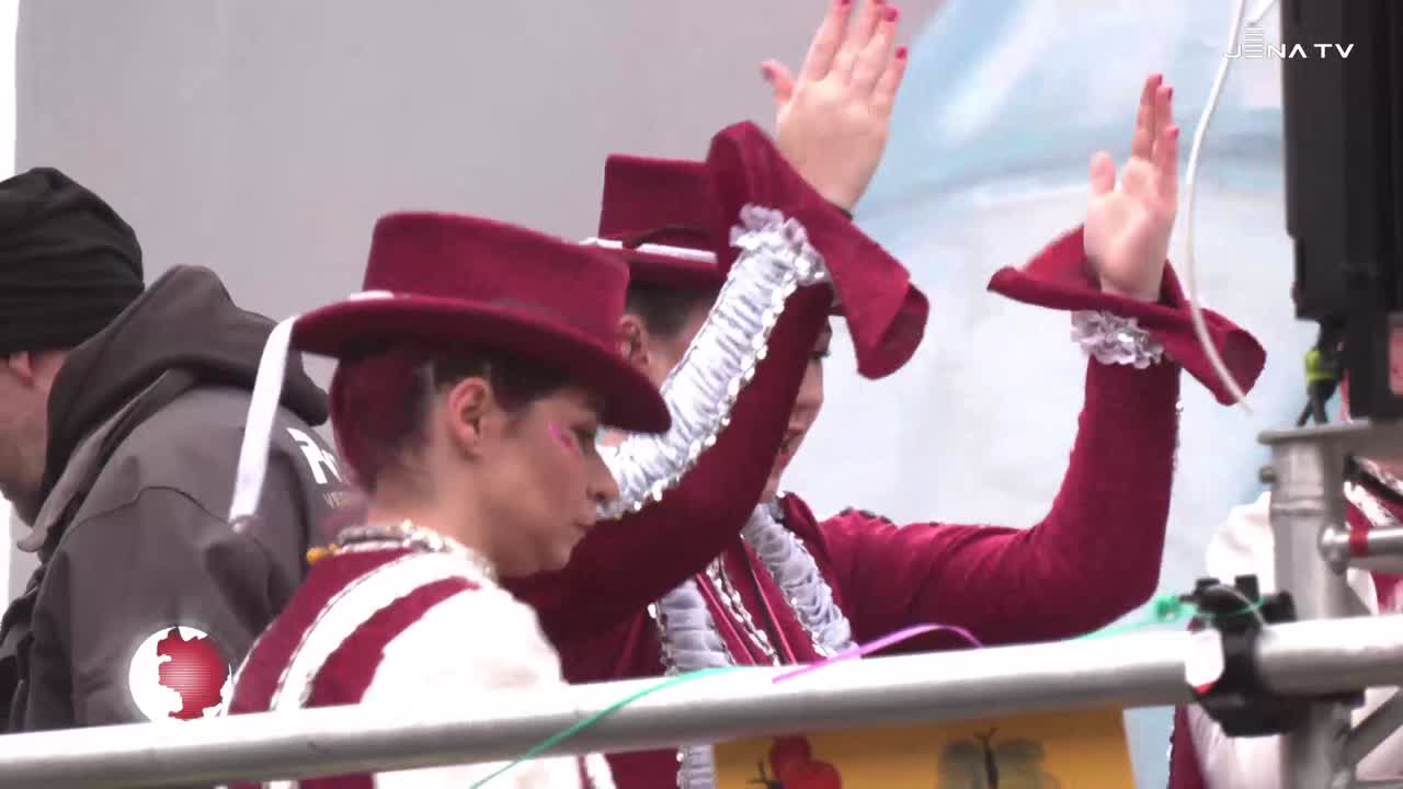 Vorgezogen – Rosenmontagsumzug in Winzerla