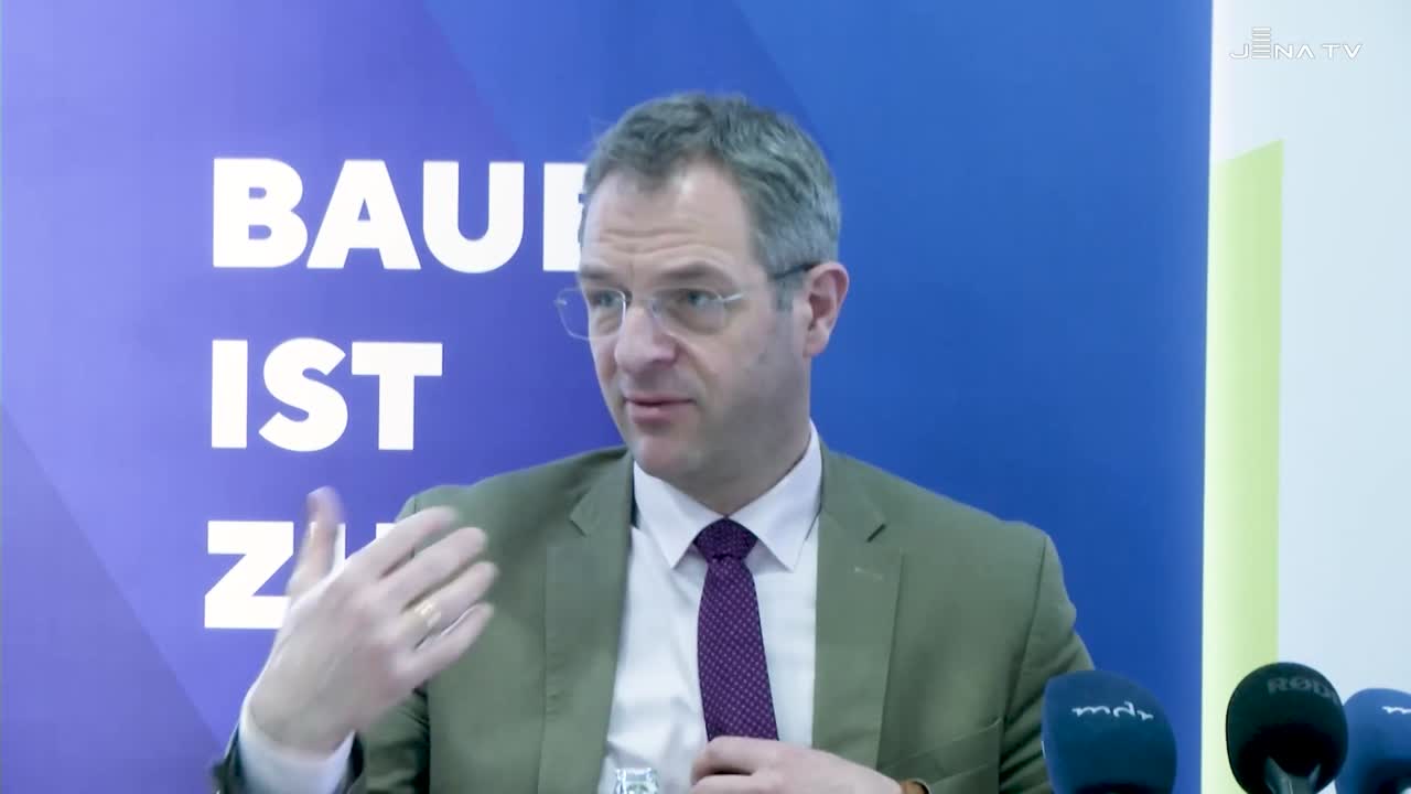 Bericht aus Erfurt - Pressekonferenz Bauen & Wohnen vom 31.03.2026