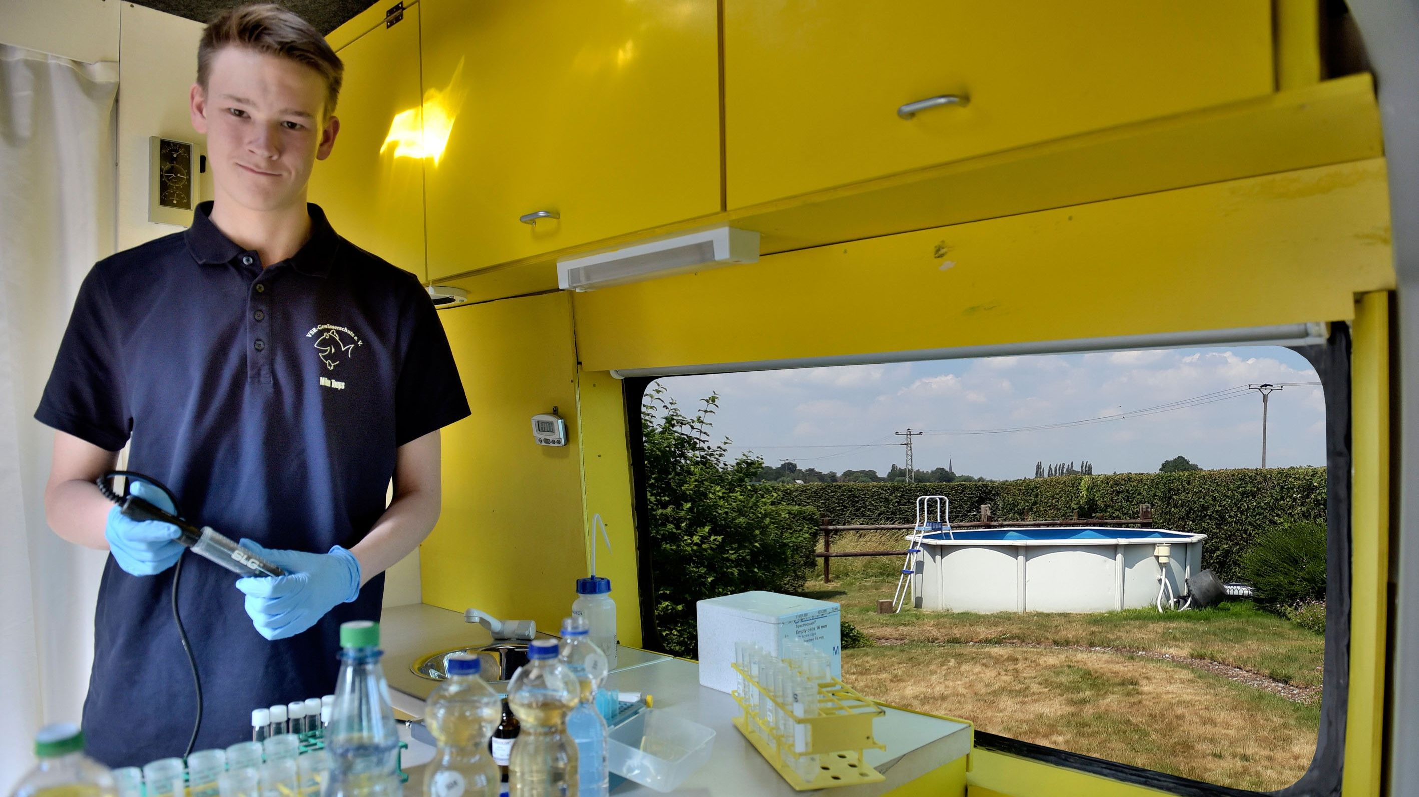 Leitungswasser beim Planschen sparen