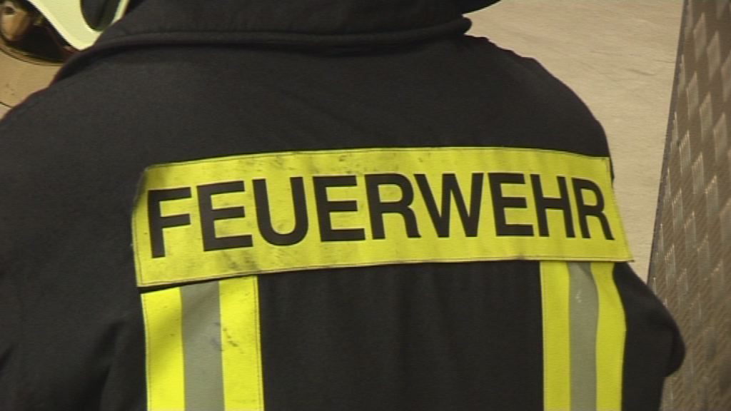 Brand in unbewohntem Haus