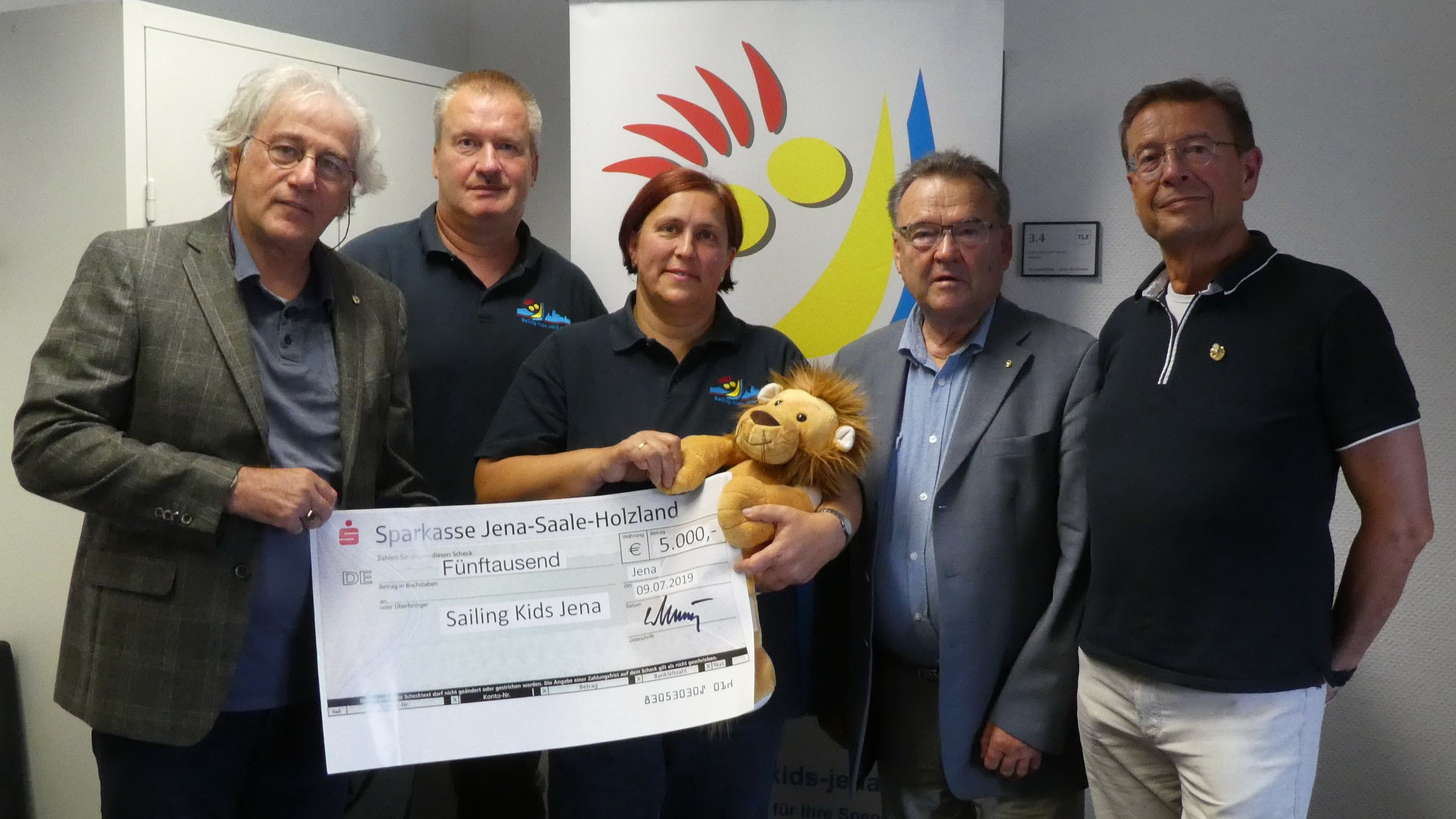 Sailing Kids erhalten Spende vom Lions Club Jena