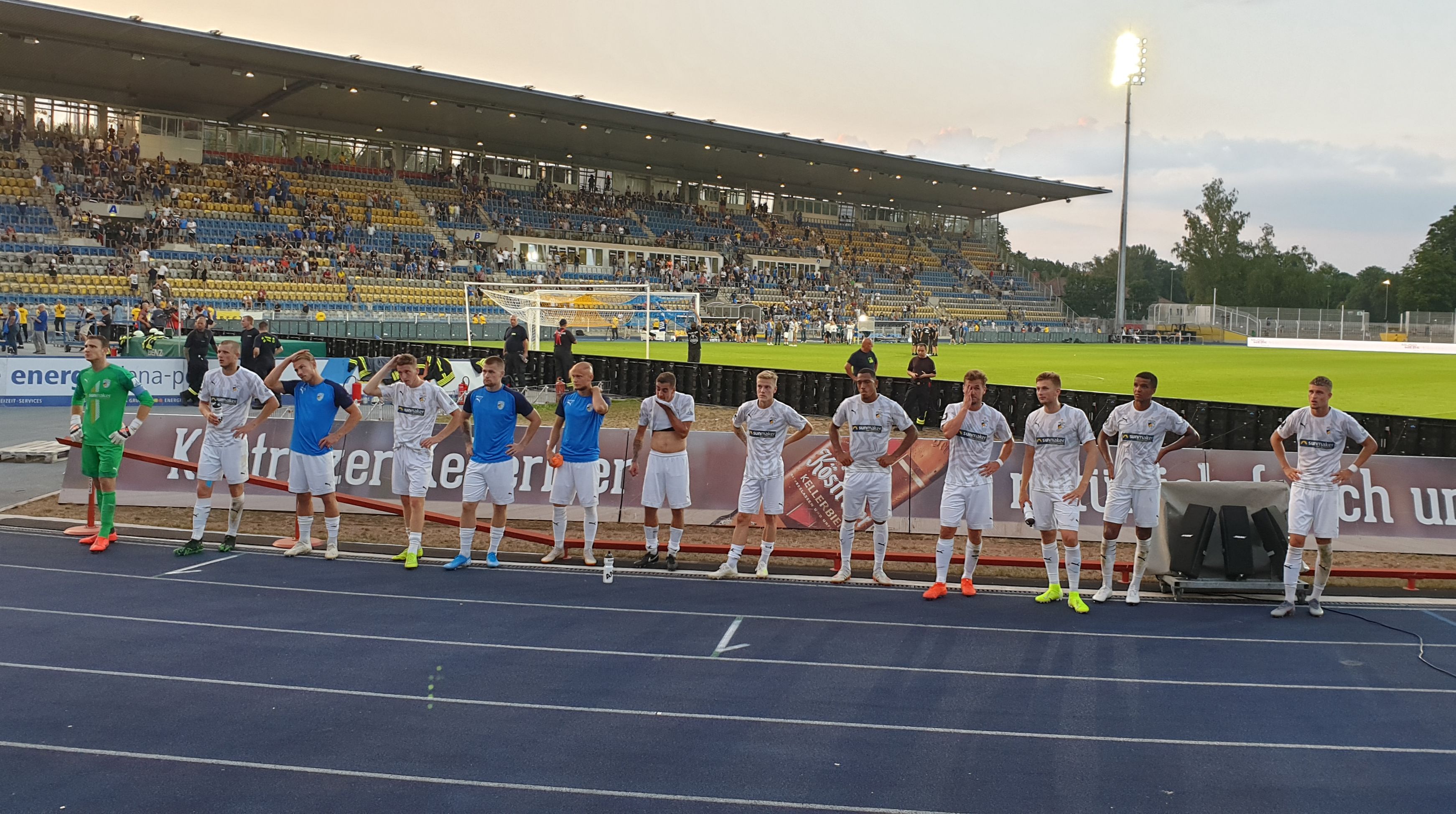 FC Carl Zeiss Jena verliert gegen Eintracht Braunschweig