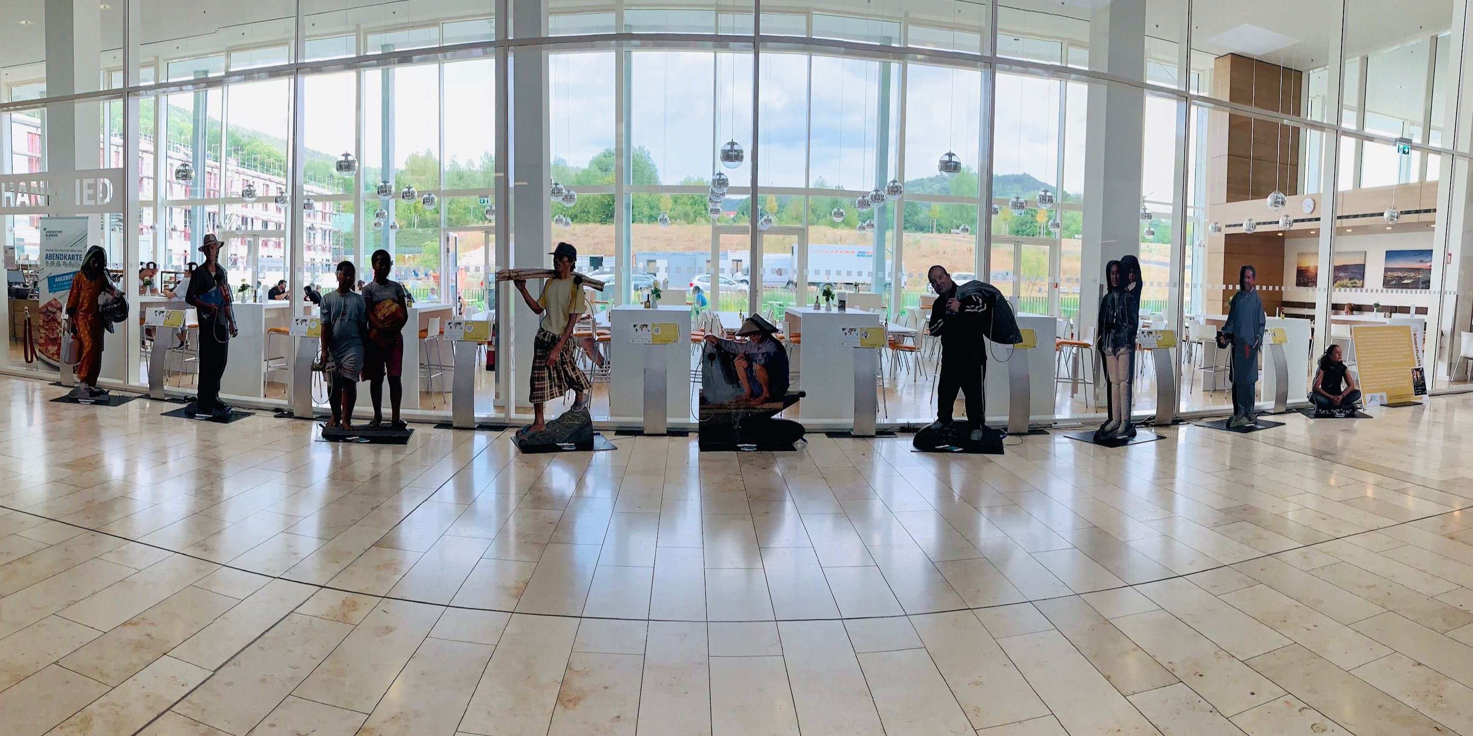 Wanderausstellung „Klimaflucht“ im Uni-Klinikum