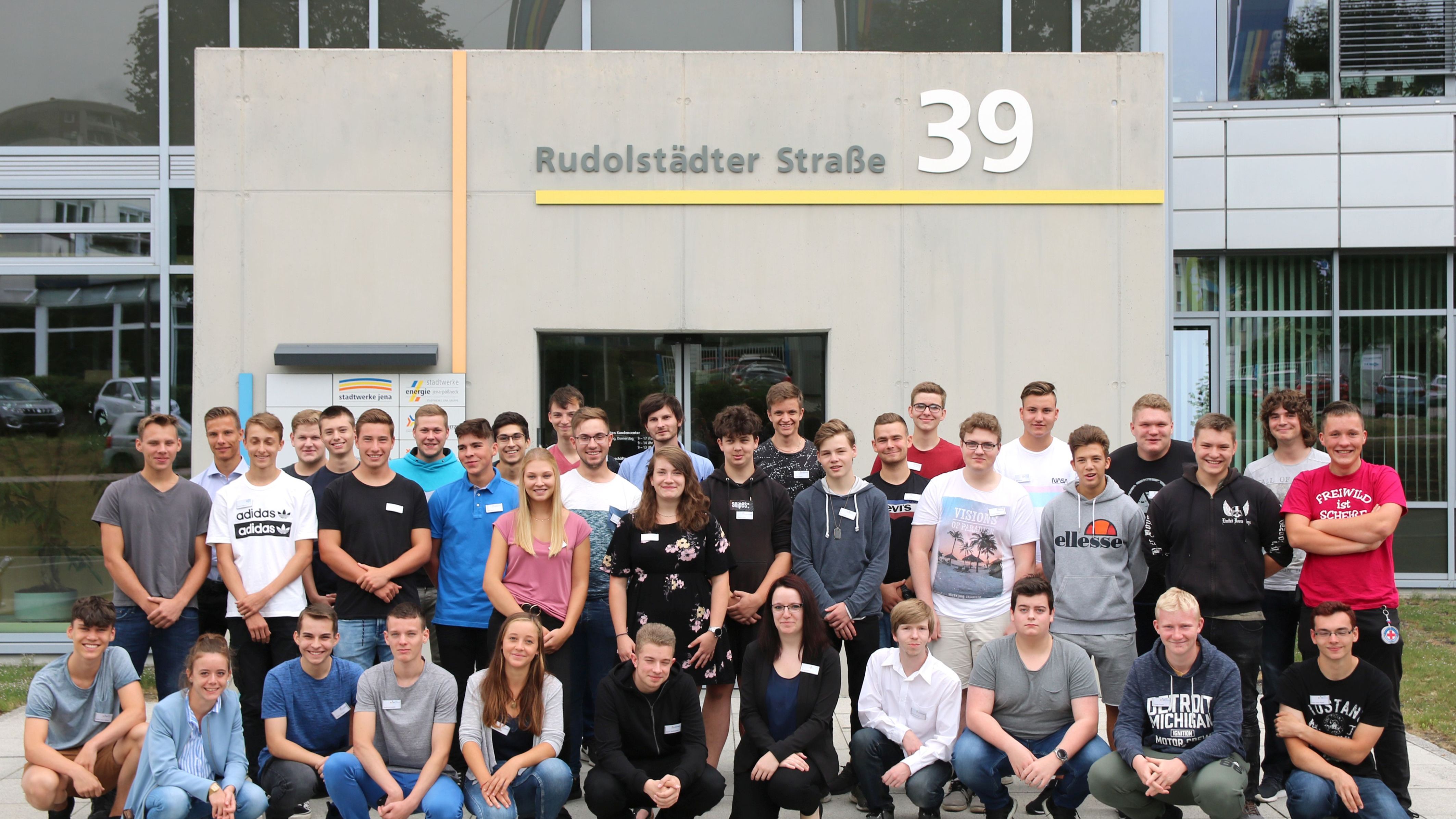 42 neue Azubis bei der Stadtwerke Jena Gruppe 