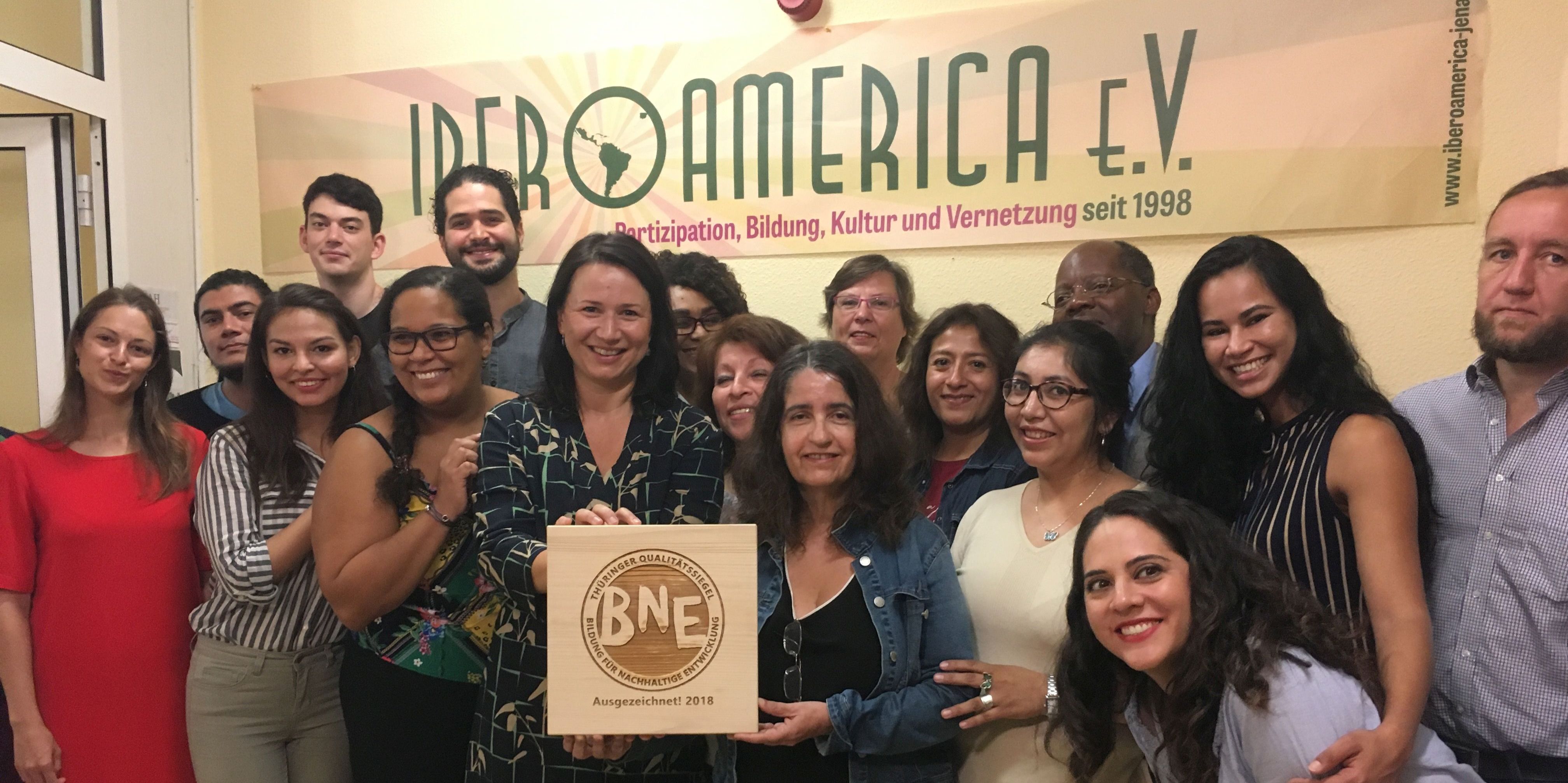 Thüringer Qualitätssiegel für Verein Iberoamerica 