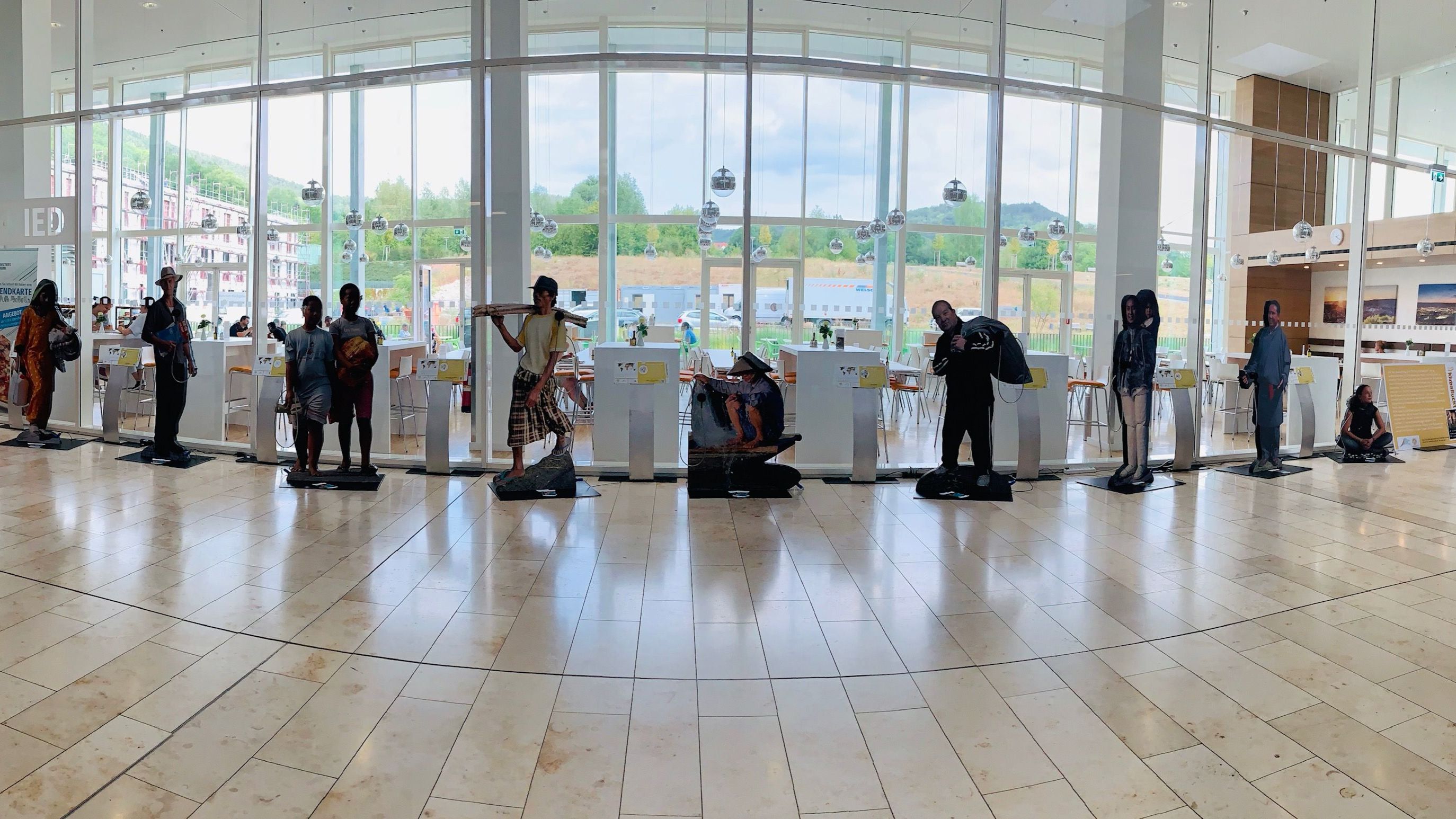 Wanderausstellung „Klimaflucht“ im Uni-Klinikum