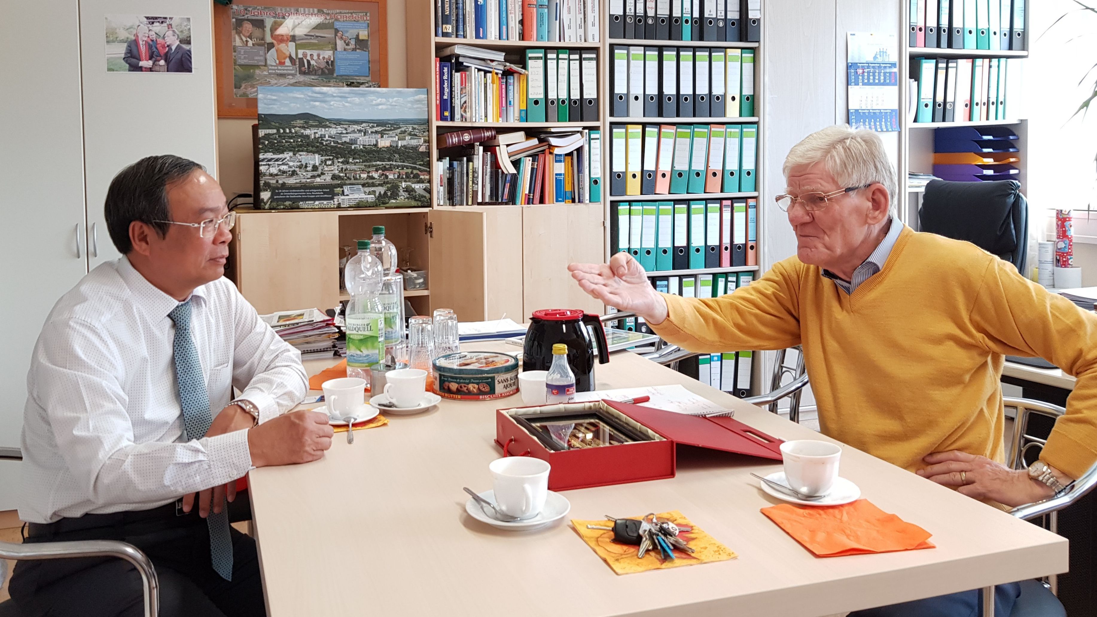 Gast aus Vietnam in Lobeda 