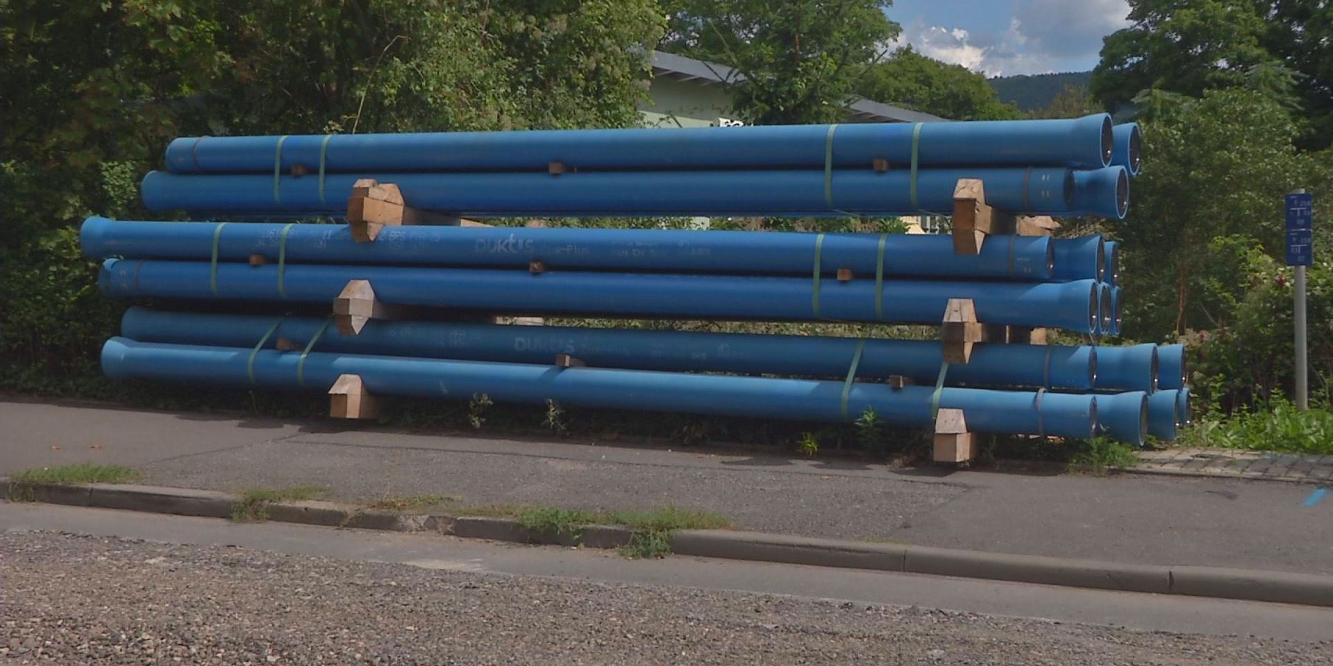 Neue Trinkwasserpumpstation in Siedlung Sonnenblick   