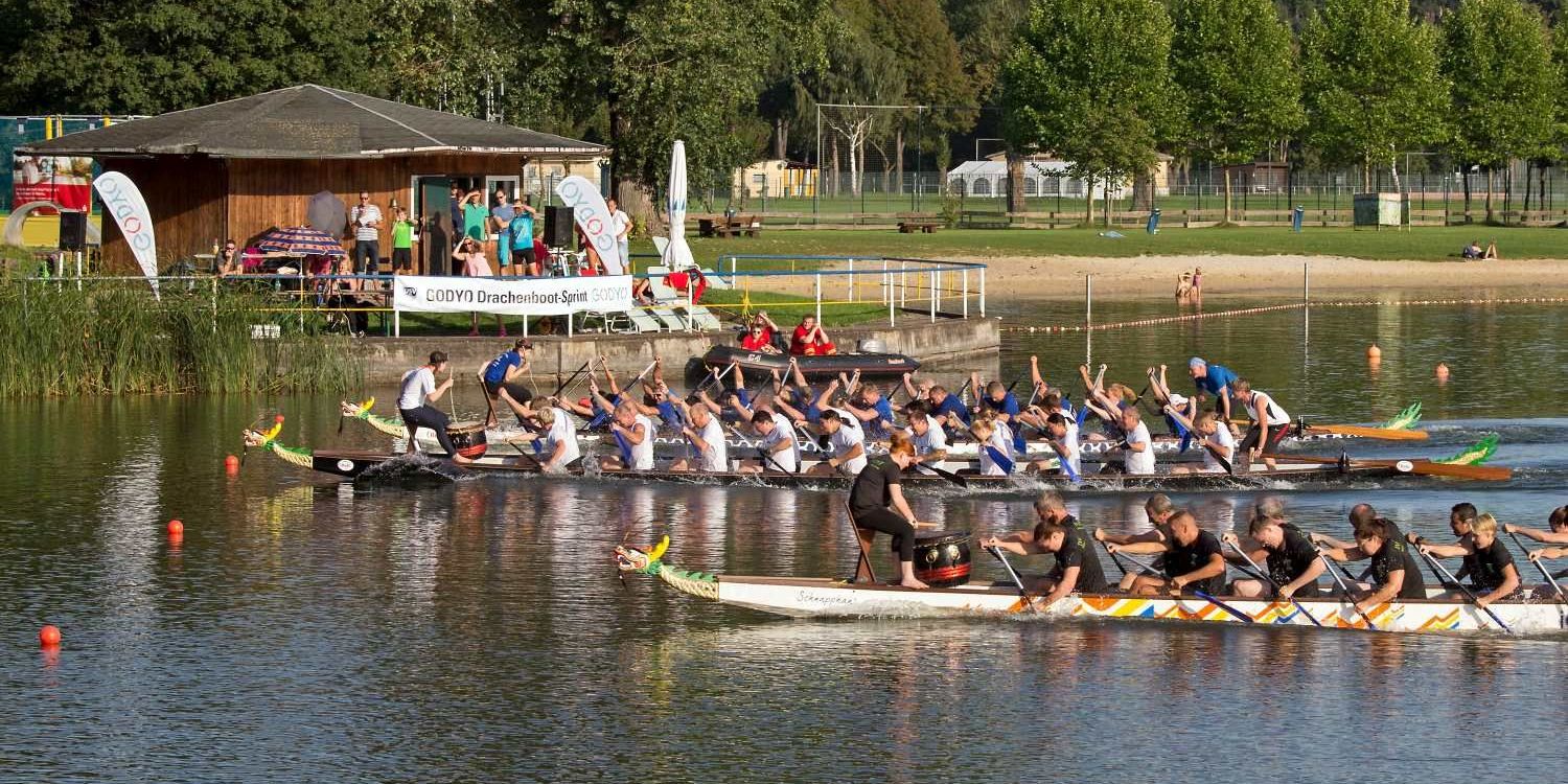 13. GODYO Drachenboot-Sprint auf dem Schleichersee