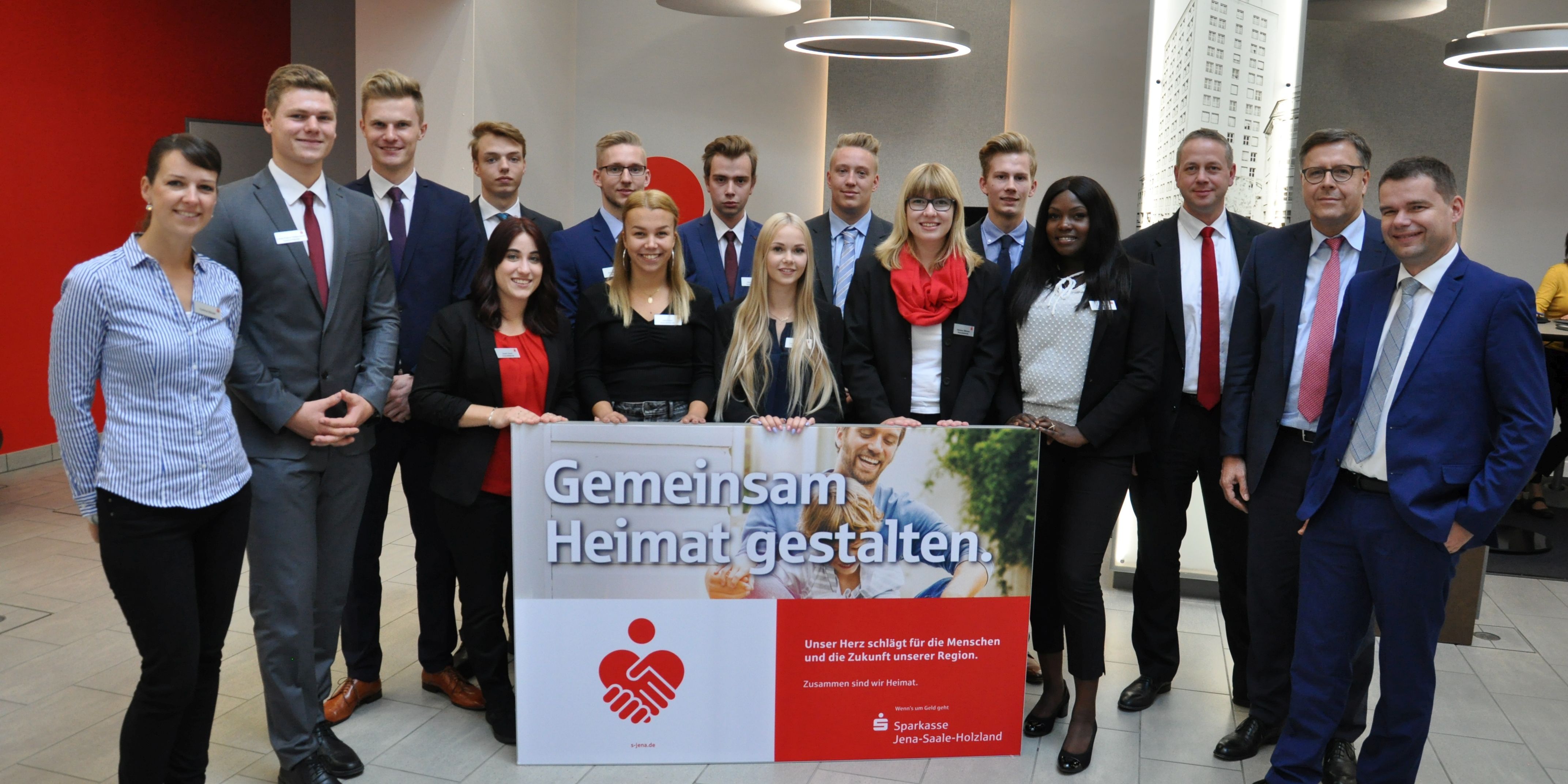 Sparkasse Jena-Saale-Holzland begrüßte Azubis