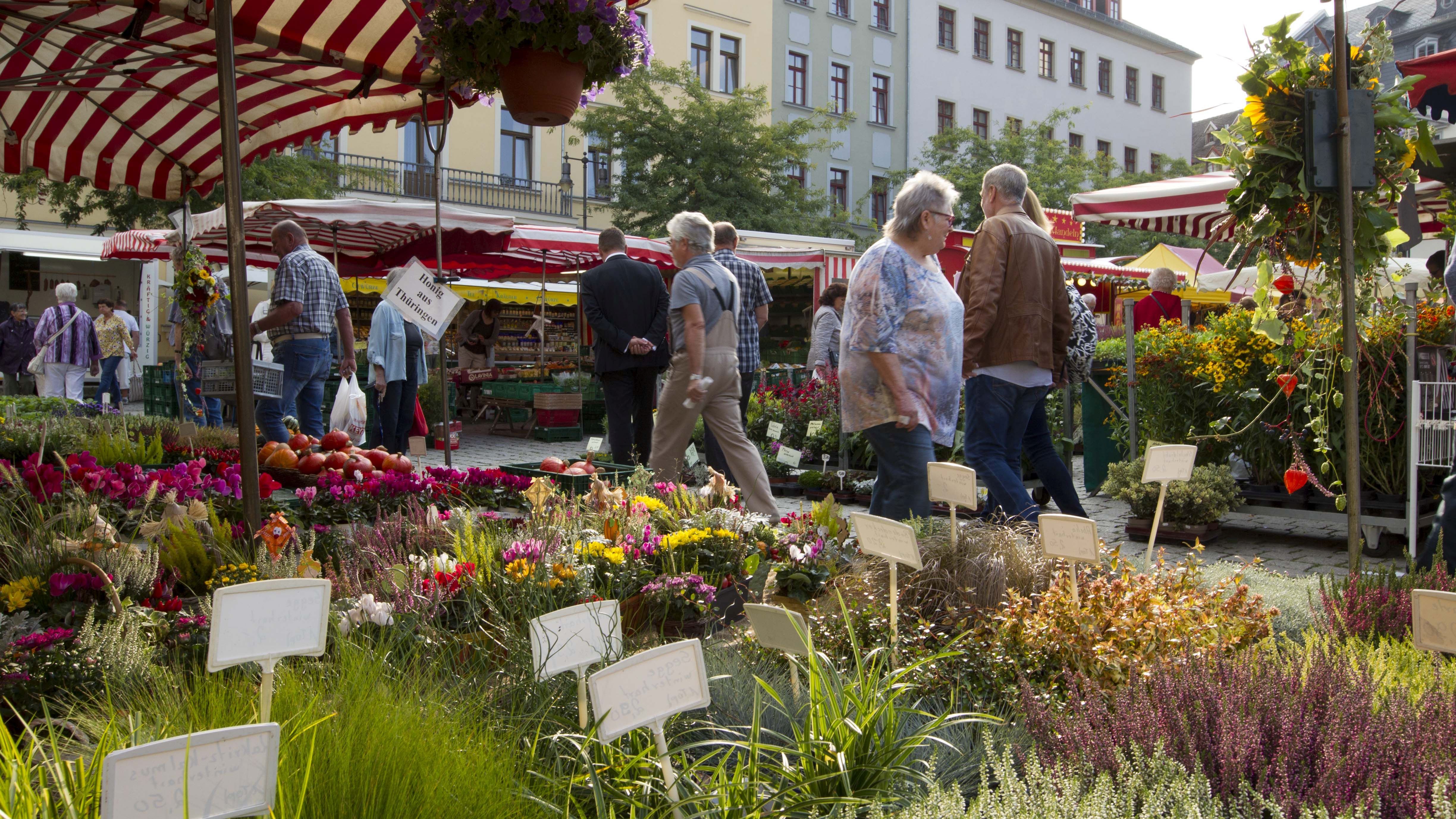 50. Gärtnermarkttage in Gera