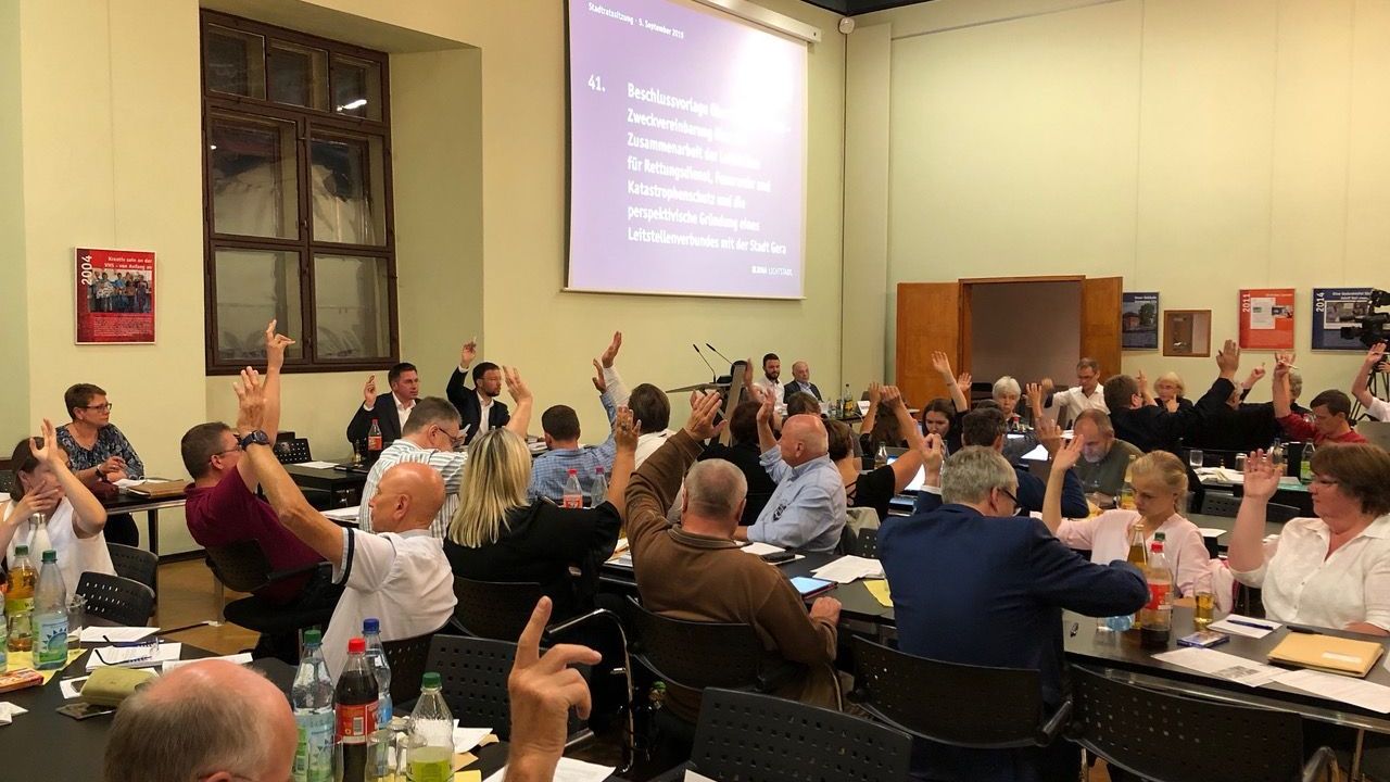 Zweckvereinbarung zur Leitstellen-Zusammenarbeit