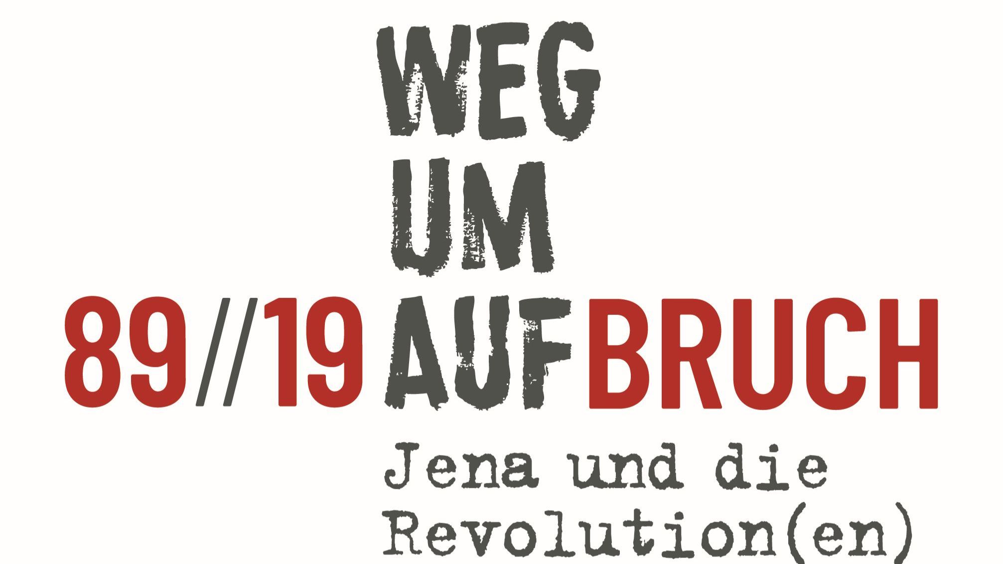Veranstaltungen: 30 Jahre Friedliche Revolution in Jena 