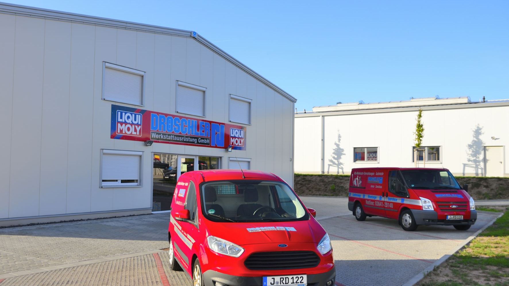 Dröschler-Firmenneubau in Jena-Zöllnitz 