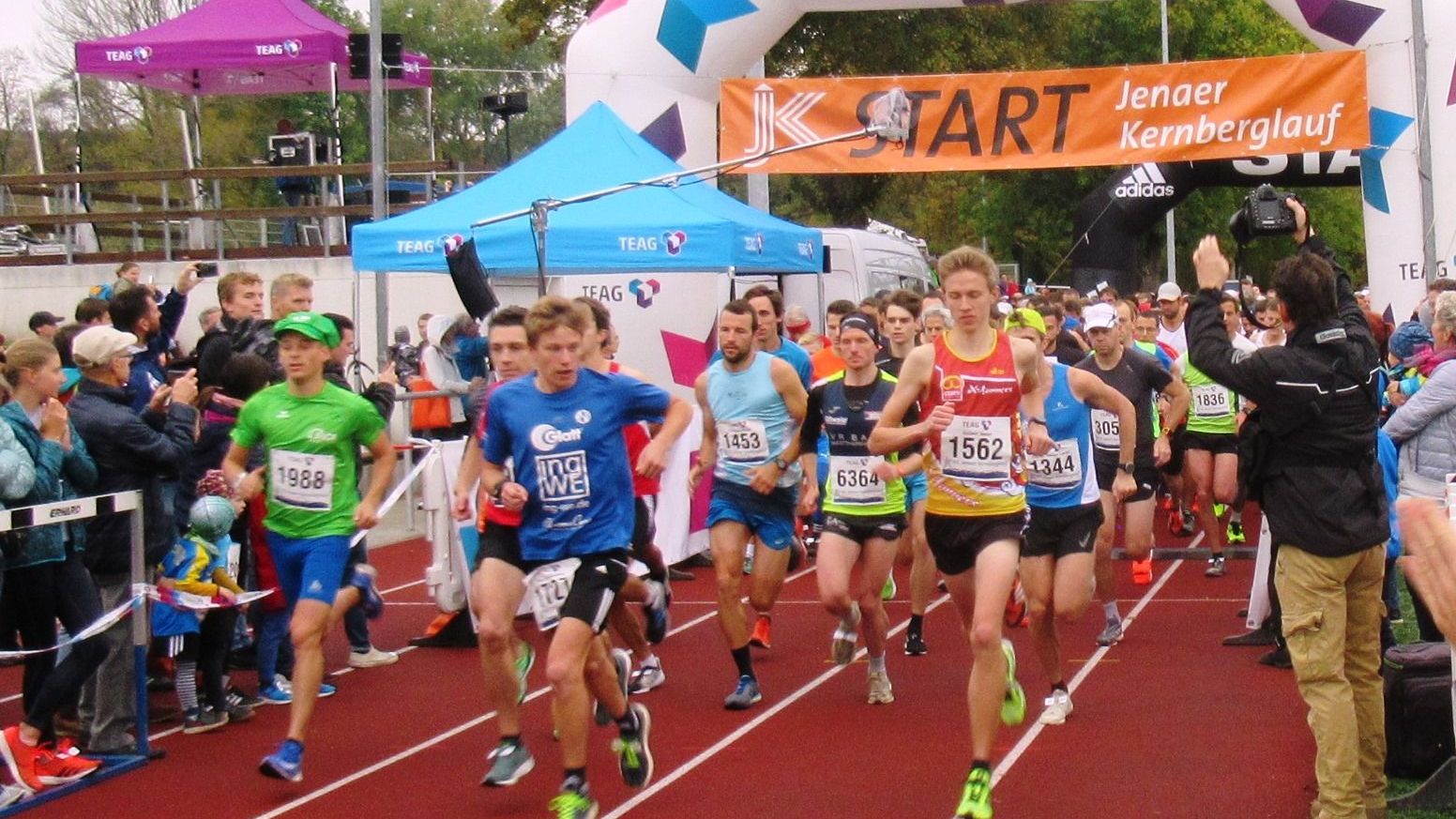 43. Jenaer Kernberglauf: Wieder mehr Teilnehmer