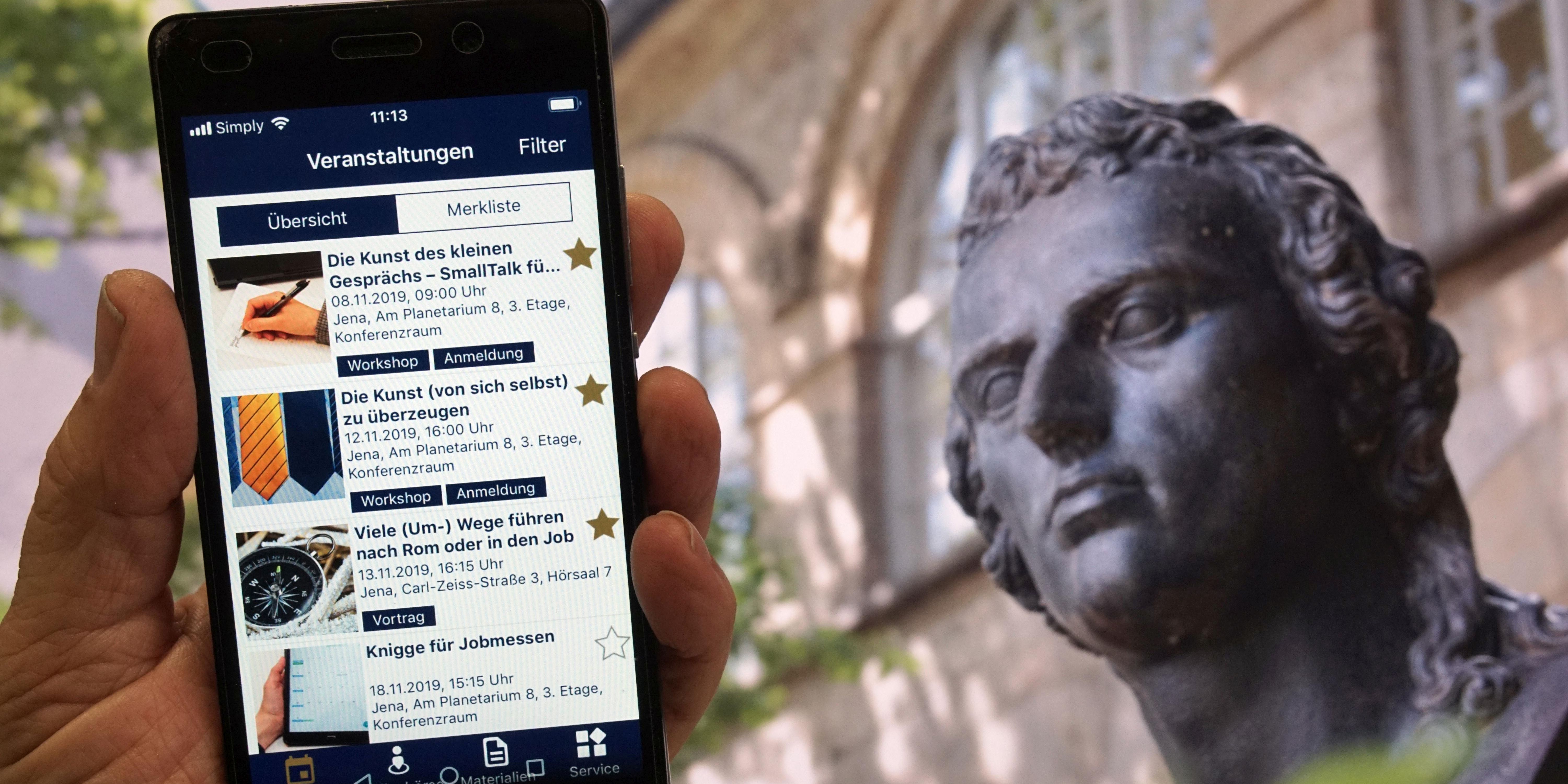 App als Wegweiser für Studenten