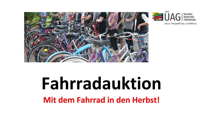 Fahrradversteigerung am 18. Oktober