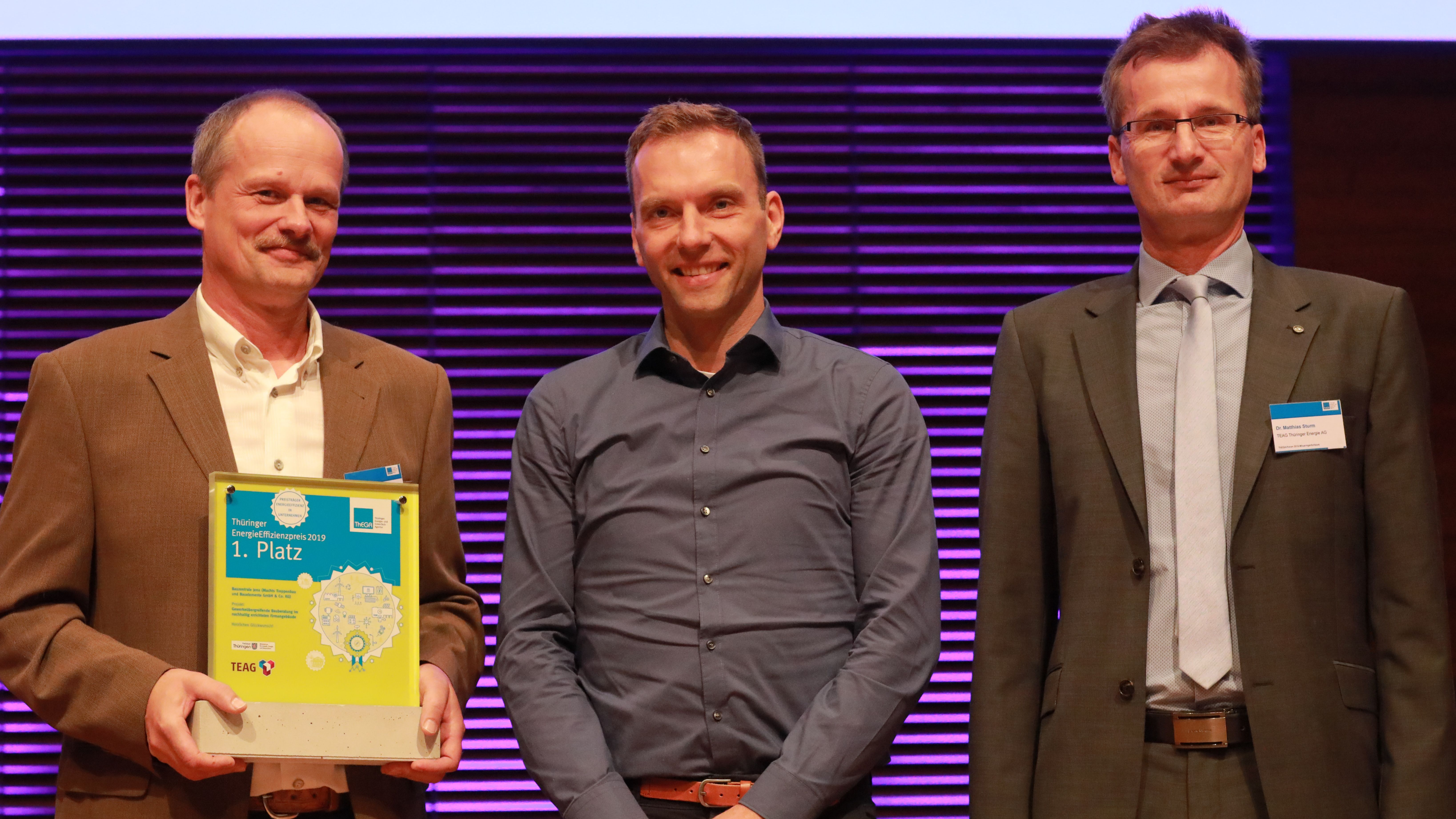 Thüringer EnergieEffizienzpreis 2019 verliehen 