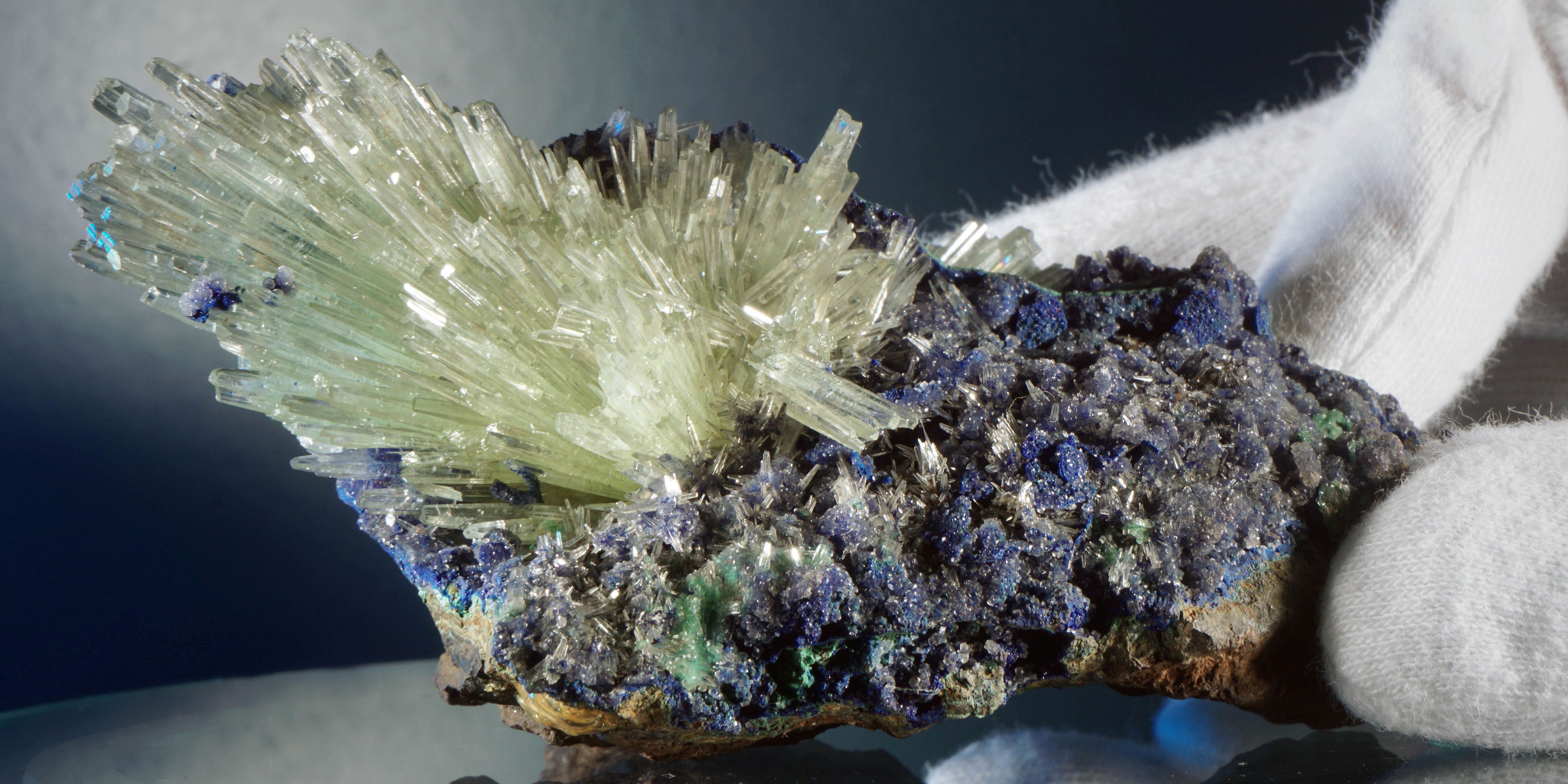 Neue Ausstellung in Mineralogischer Sammlung