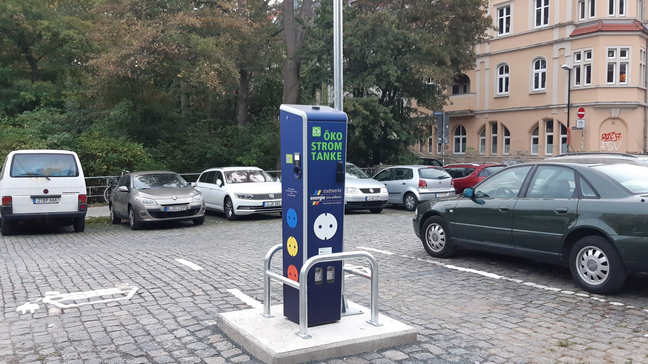 Stadtwerke Energie eröffnen weitere öffentliche Ladesäule 