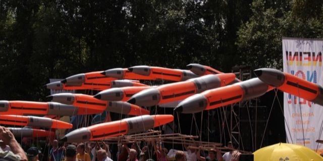 Trägerkreis Rüstungskonversion protestiert gegen Rüstungsexporte Trägerkreis Rüstungskonversion protestiert gegen Rüstungsexporte