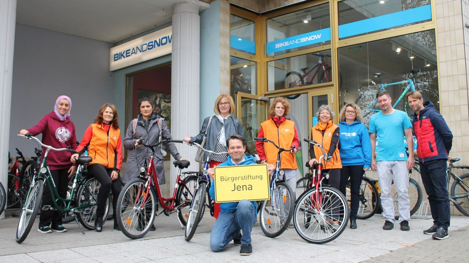 Neue Fahrräder für Frauen-Fahrradschule des ADFC 
