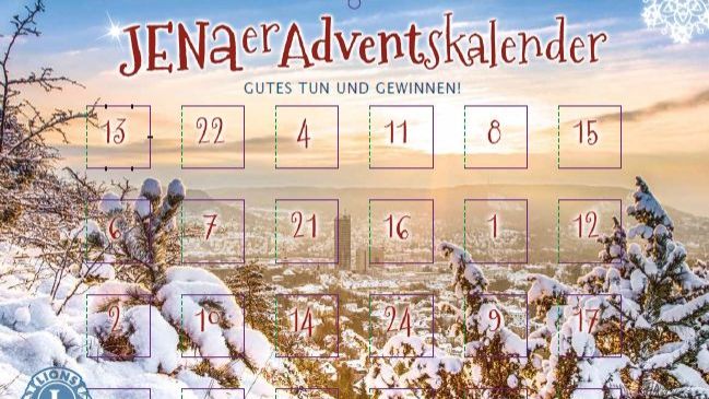 Verkaufsstart für „Jenaer Adventskalender 2019“