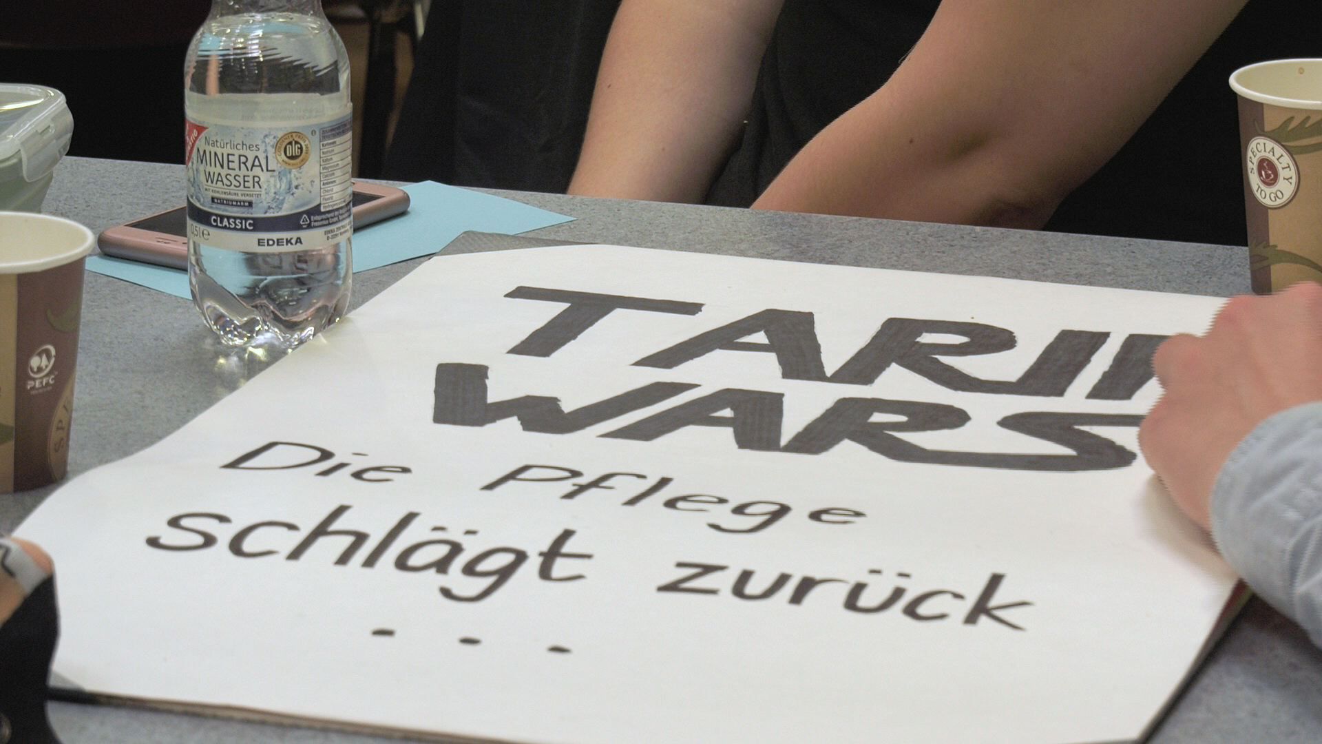 Mehr Pflegepersonal: Kundgebung und Unterschriften-Aktion