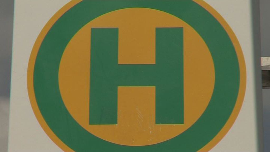 Bus-Haltestelle Göschwitz Bahnhof gesperrt