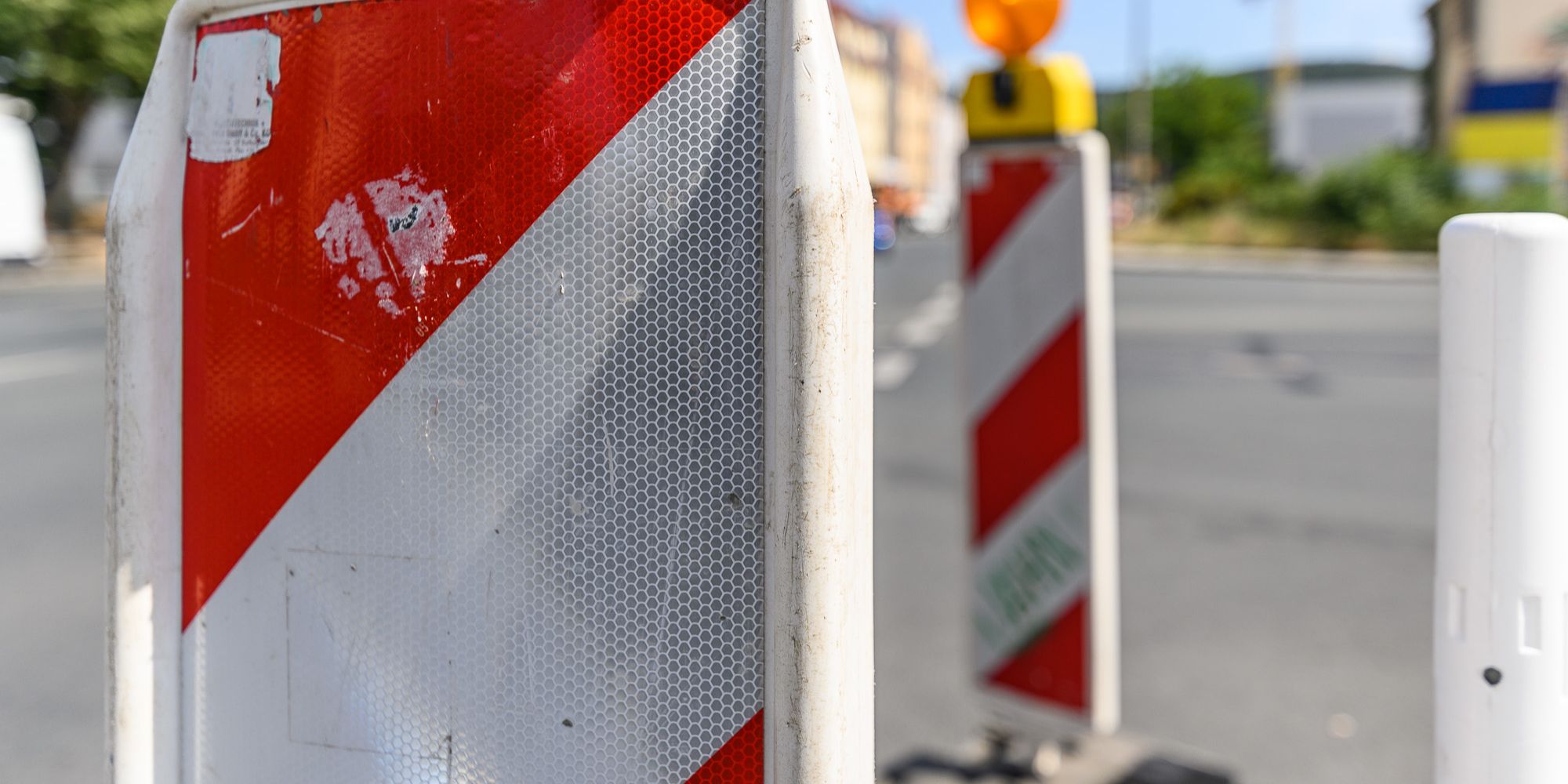 Stadtrodaer Straße halbseitig gesperrt