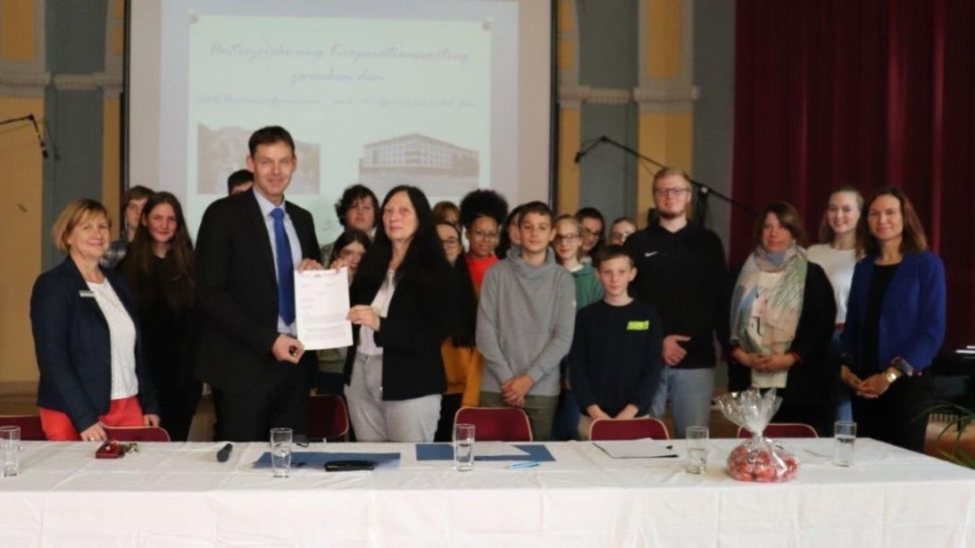 Gymnasium und Arbeitsagentur kooperieren