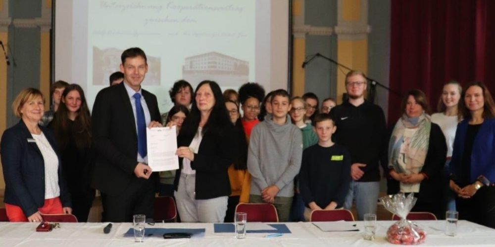 Gymnasium und Arbeitsagentur kooperieren