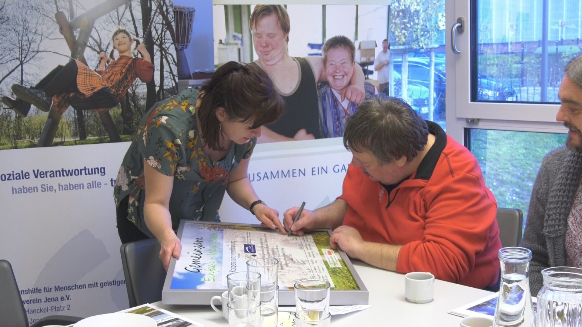 Halbzeit-Bilanz gezogen: Die Lebenshilfe hat viele  Partner beim Projekt „Einfach – Wege gehen“