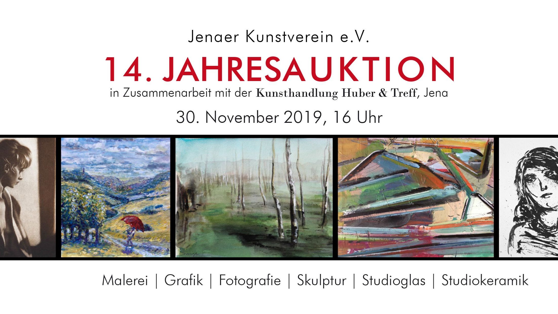 Jahresauktion des Jenaer Kunstvereins