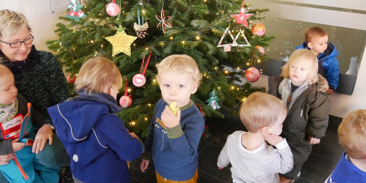 Weihnachtsbaum geschmückt