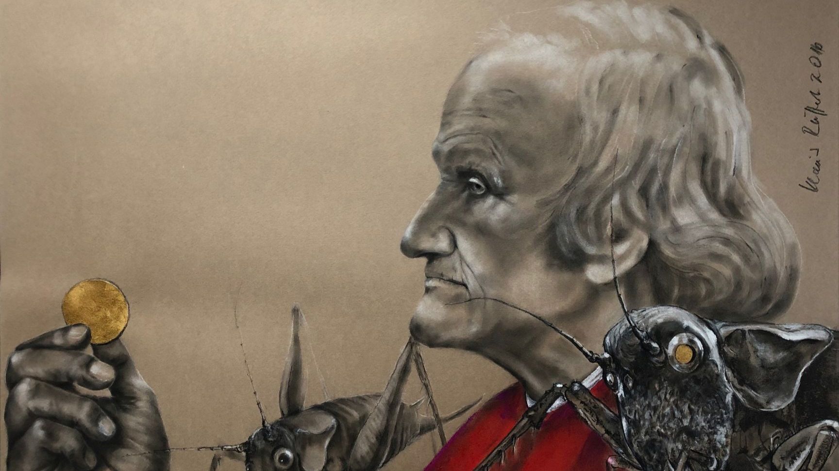 „Lebenslinien“: Werke von Klaus Ruffert im Uni-Klinikum