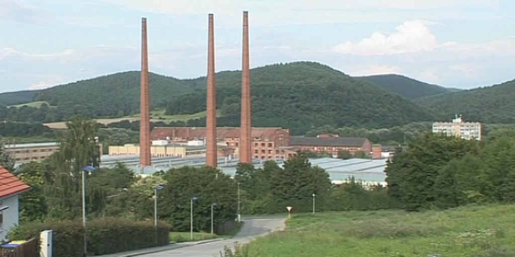 Porzellanmarkt in Kahla