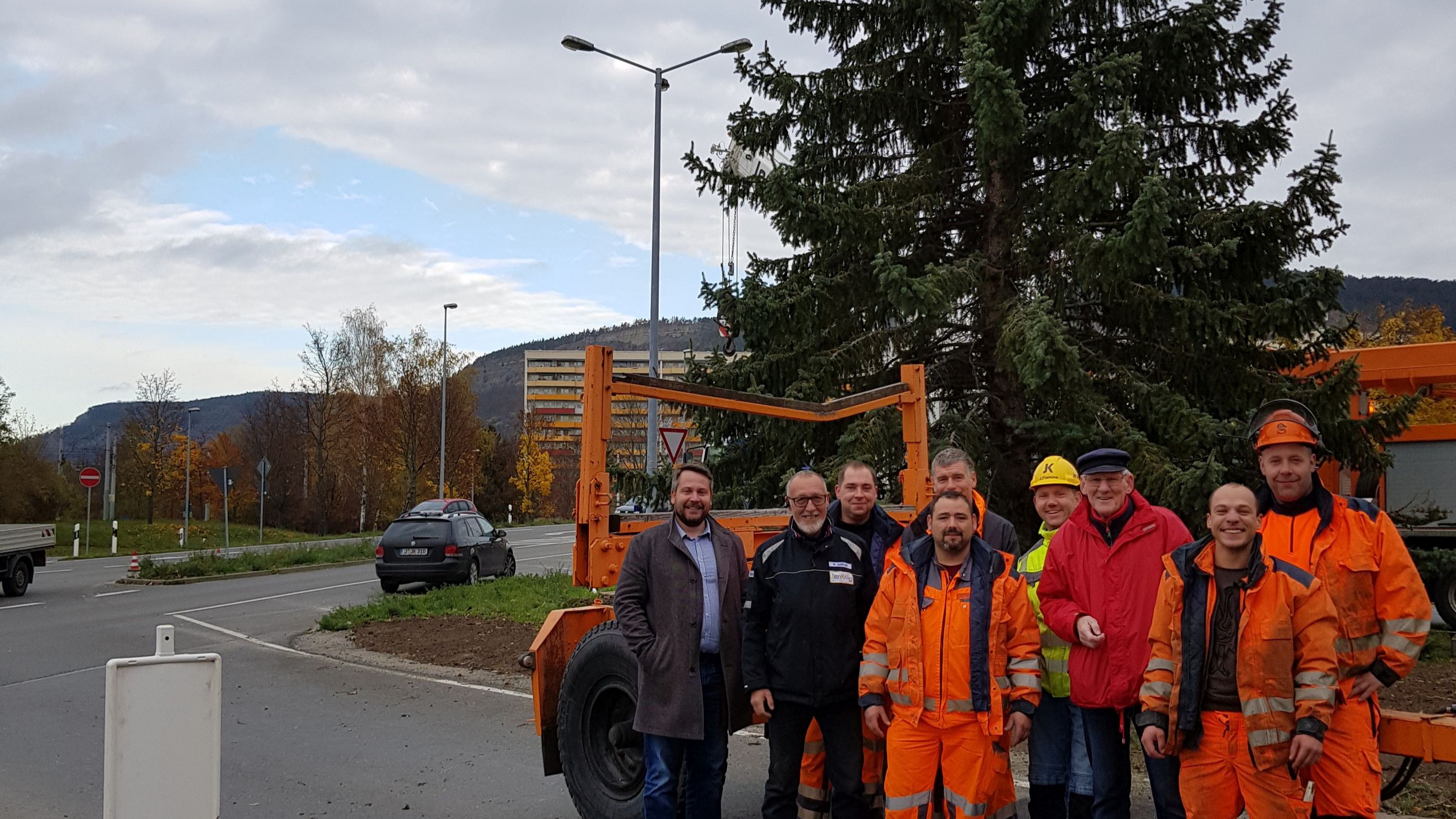 Weihnachtsbaum für Lobeda 