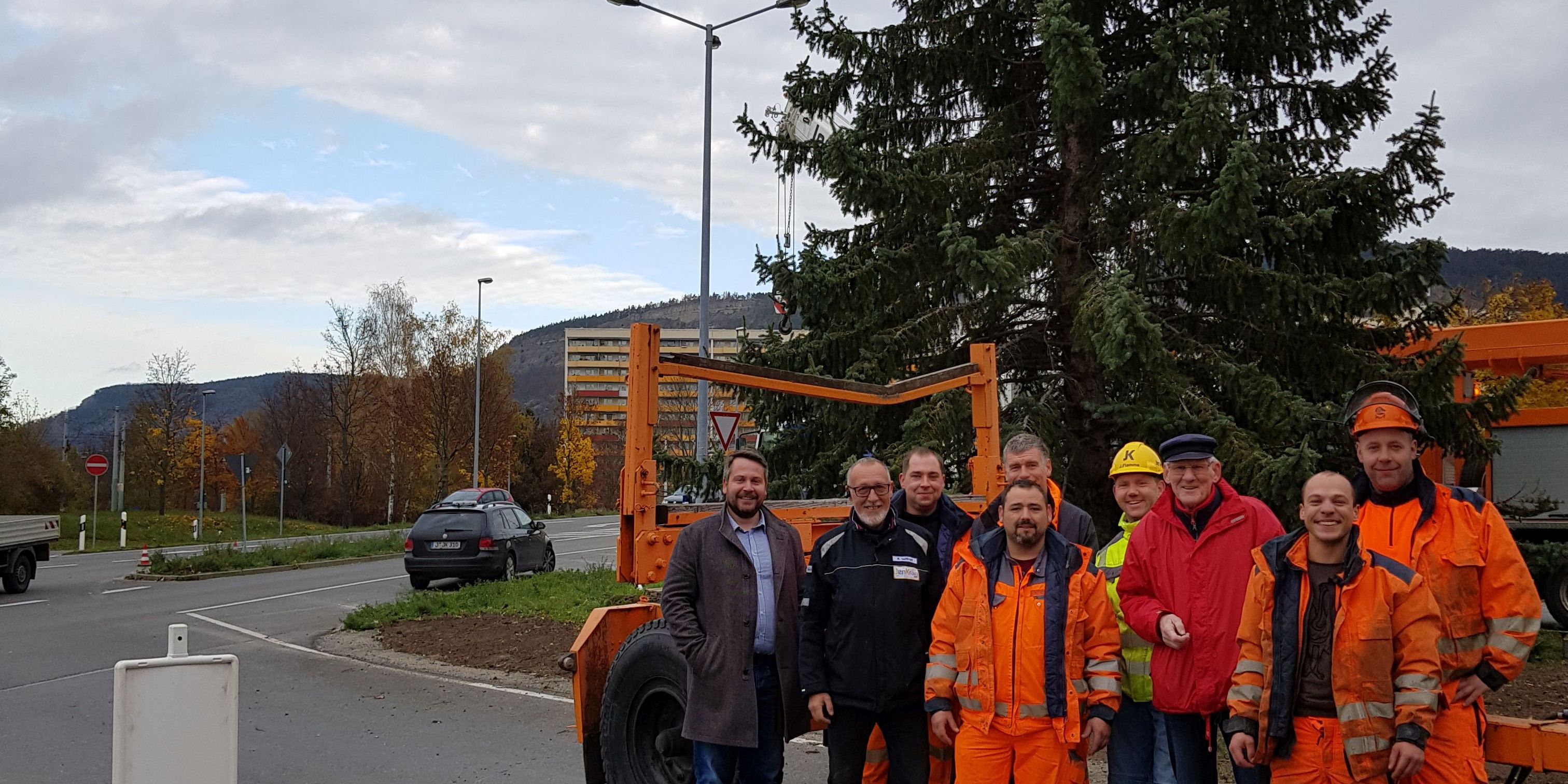 Weihnachtsbaum für Lobeda 