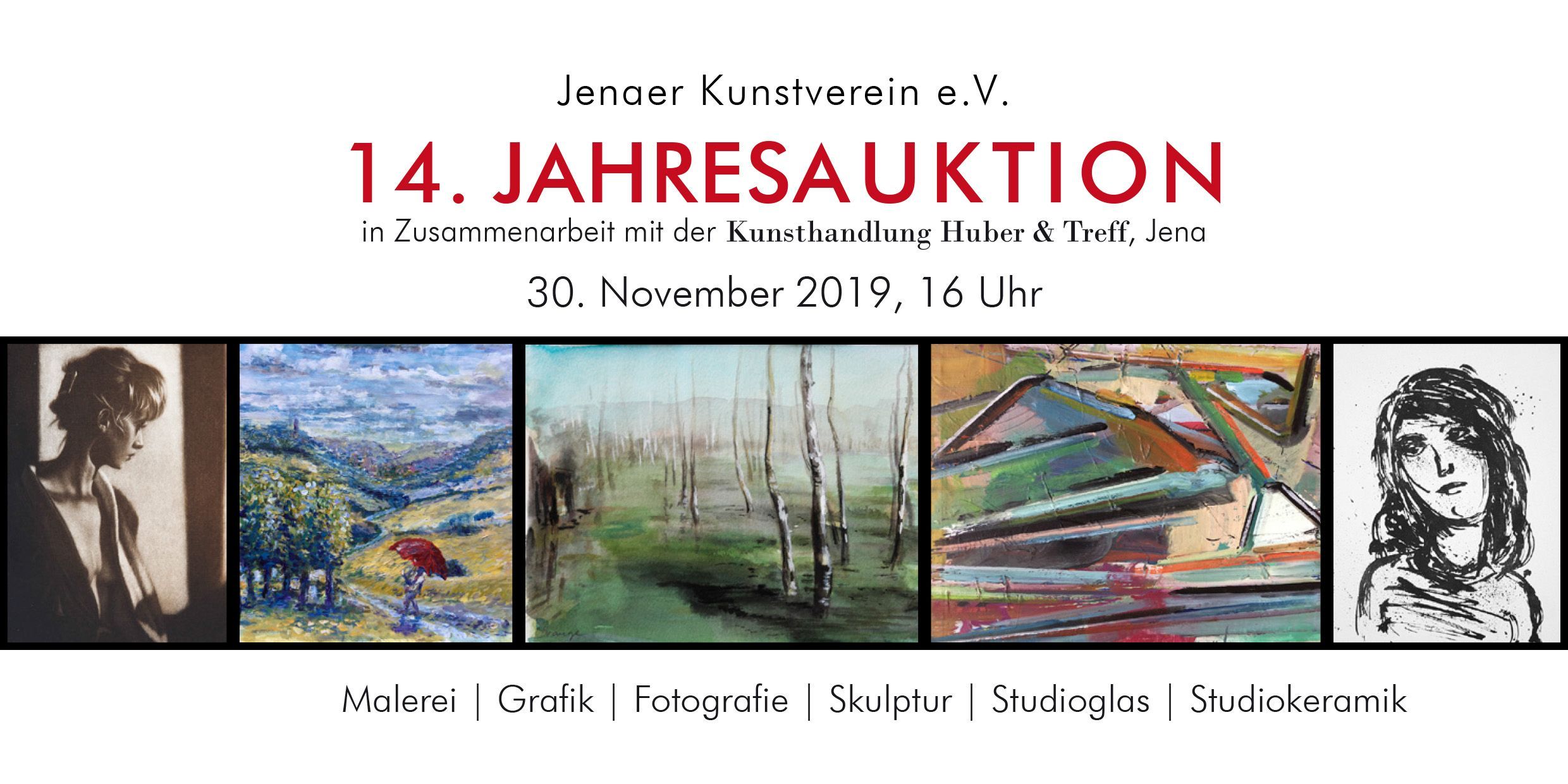 Jahresauktion des Jenaer Kunstvereins
