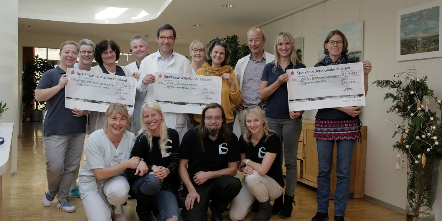 Mehr als 12 000 Euro für die Palliativmedizin Mehr als 12 000 Euro für die Palliativmedizin