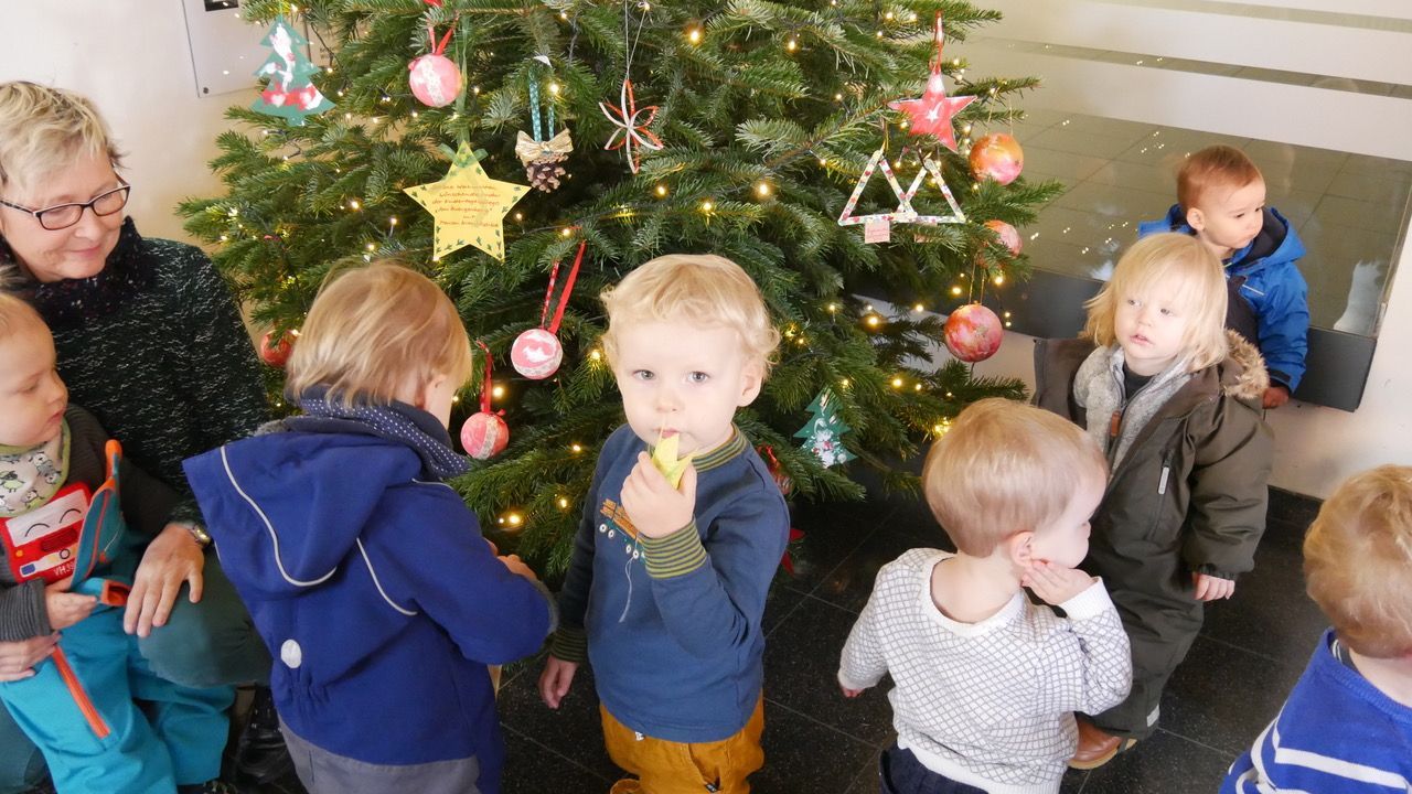 Weihnachtsbaum geschmückt