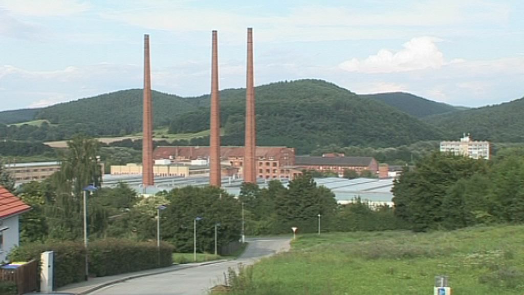 Porzellanmarkt in Kahla