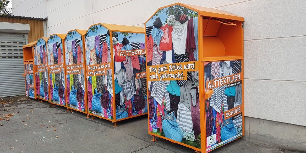 Farbe für Altkleidercontainer Farbe für Altkleidercontainer