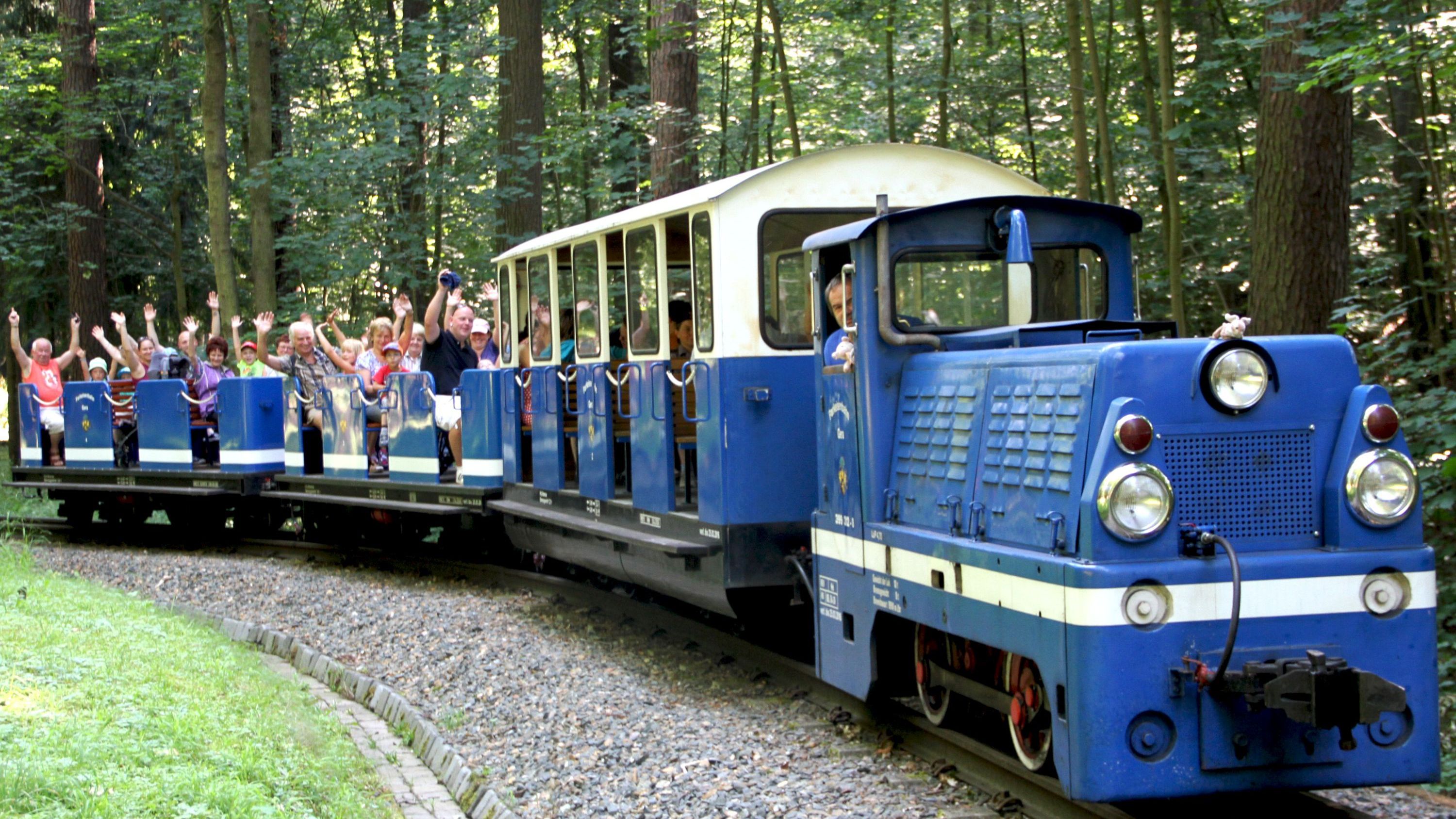 Erfolgreiches Jahr für die Parkeisenbahn Gera 