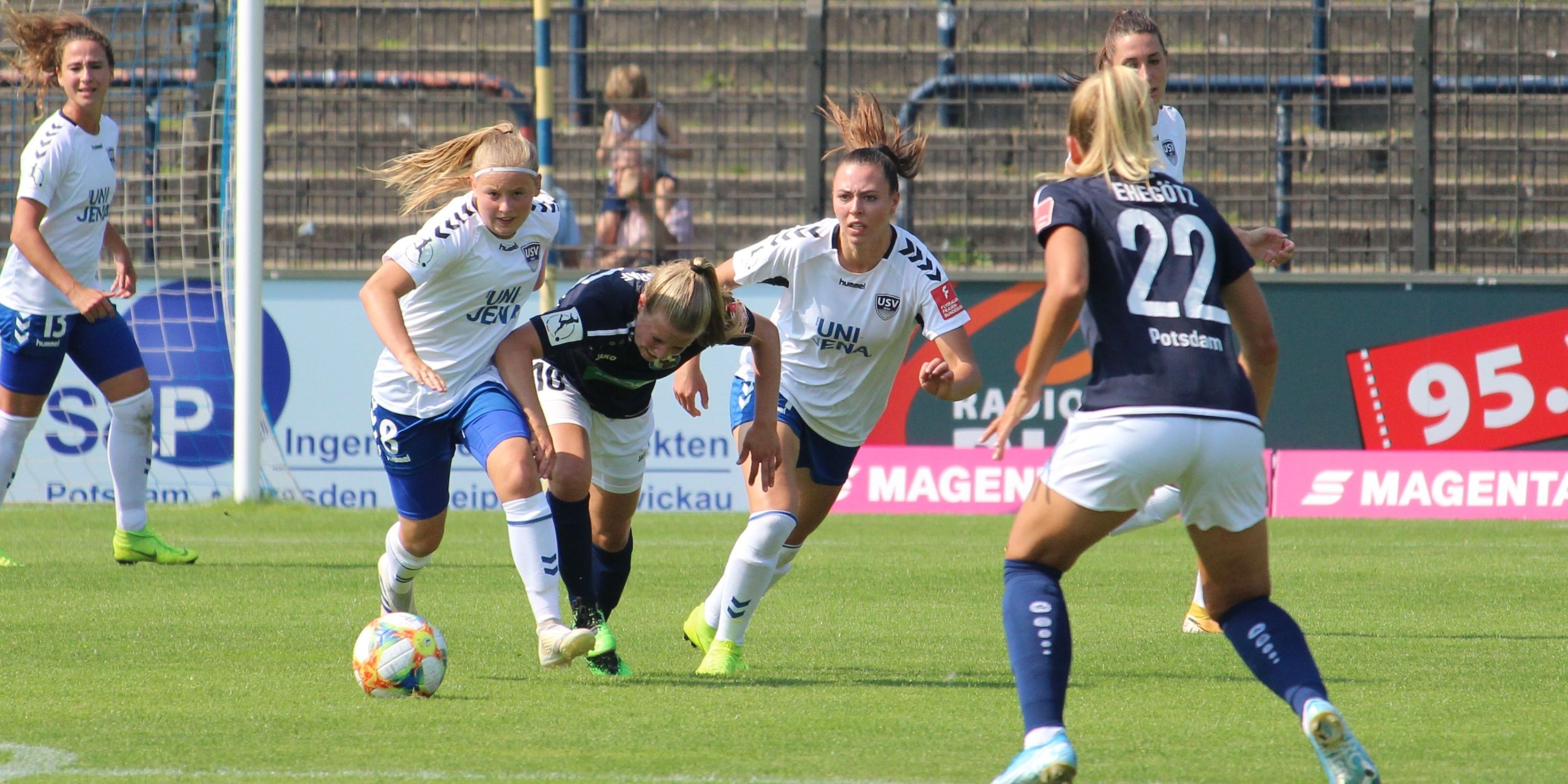 FF USV Jena empfängt Turbine Potsdam