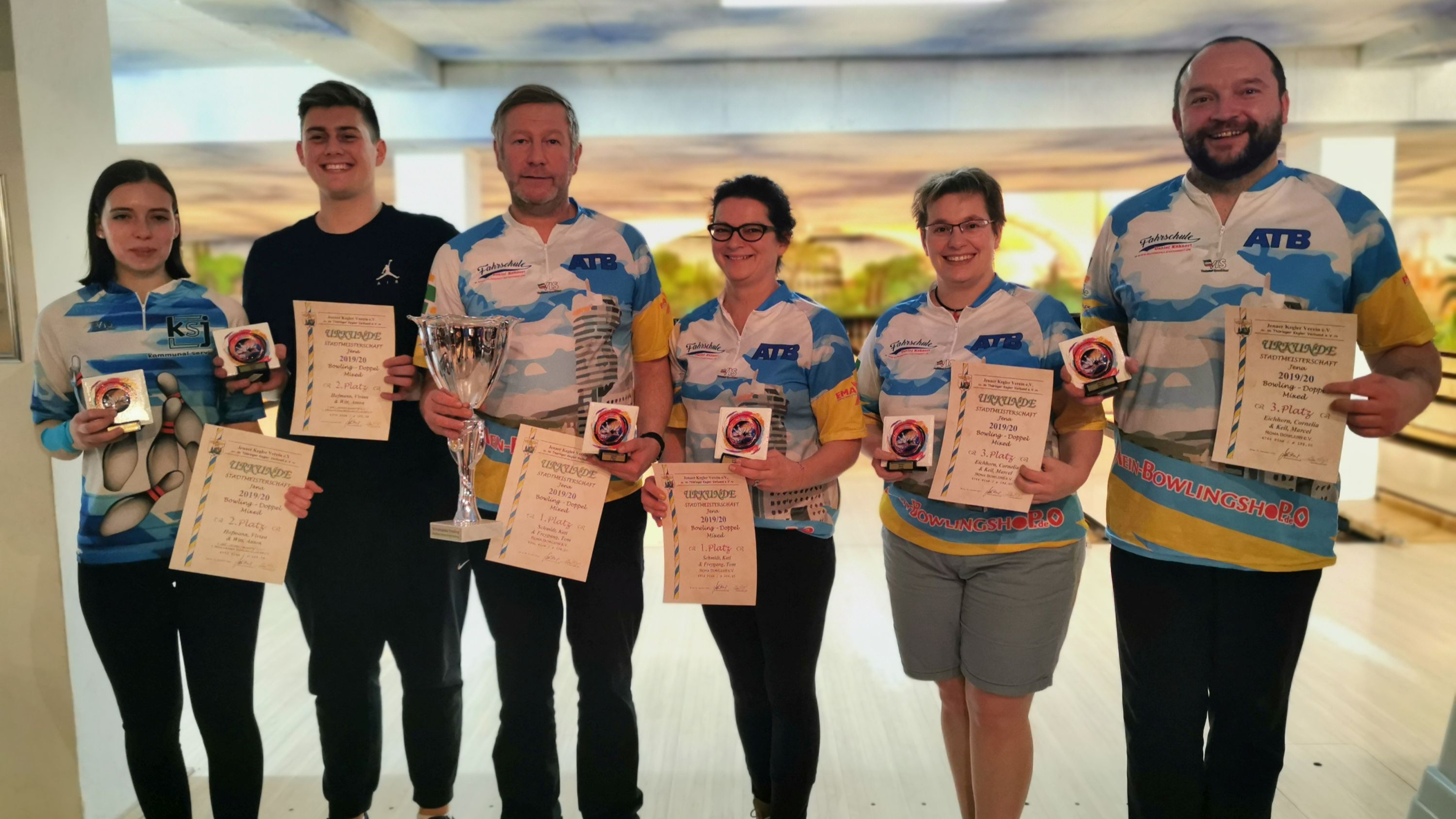 Stadtmeisterschaften: Mein-Bowlingshop.de Roma Bowlers erfolgreich   