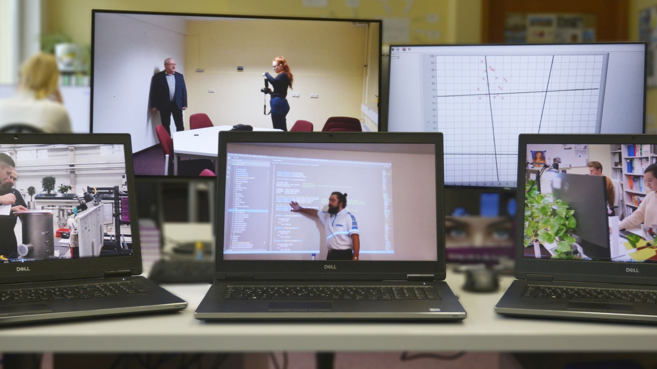 VACOM-Auszubildende als Filmemacher