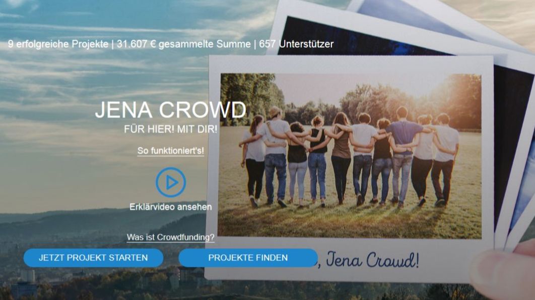 Fördertopf der Jena Crowd wieder mit 1 000 Euro gefüllt